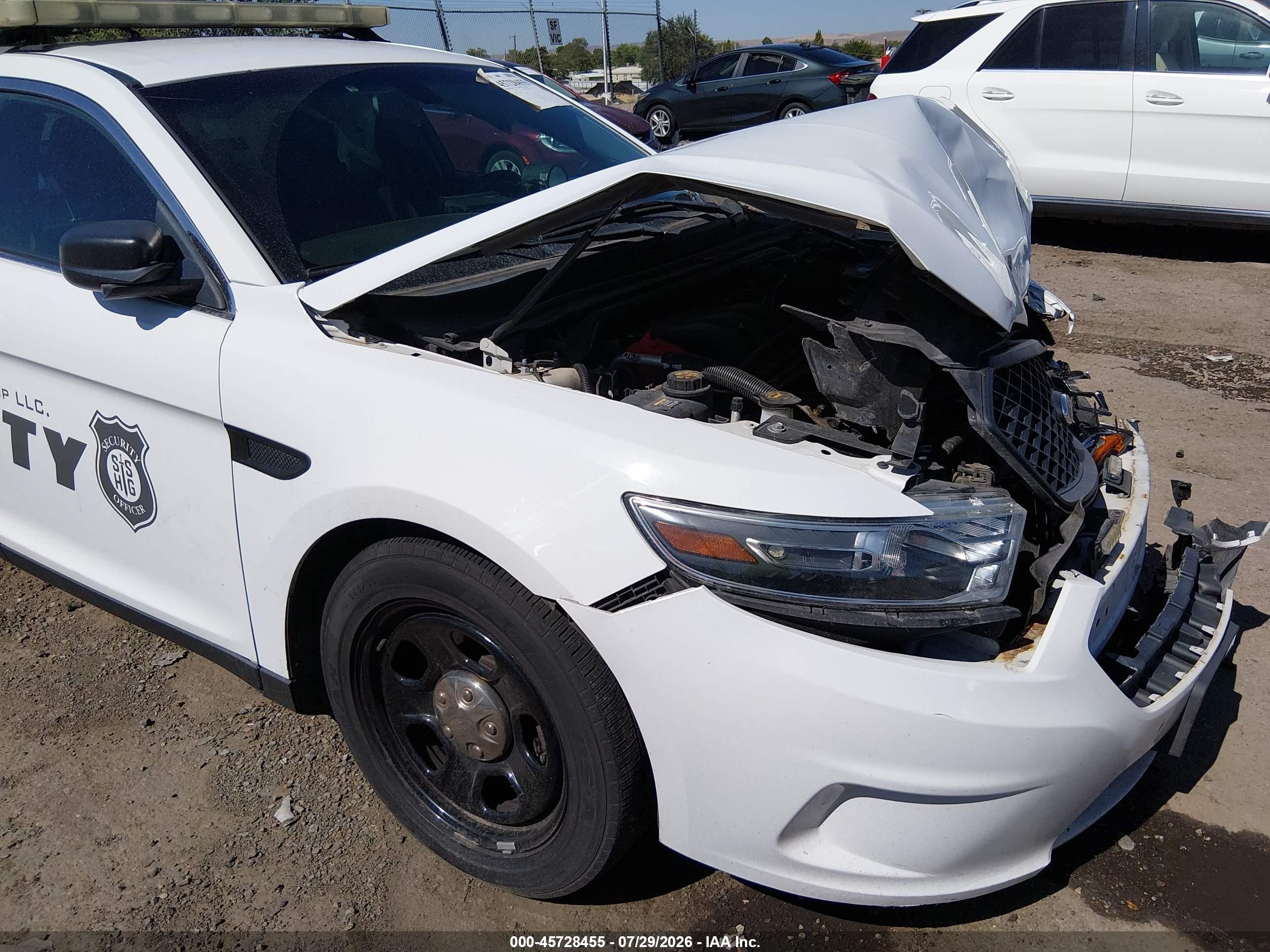 2016 Ford Taurus VIN 1FAHP2L81GG134504 IAAI salvage auction — Front End, Salvage (New Mexico), sold $550 on 2026-09-08 (photo 6)