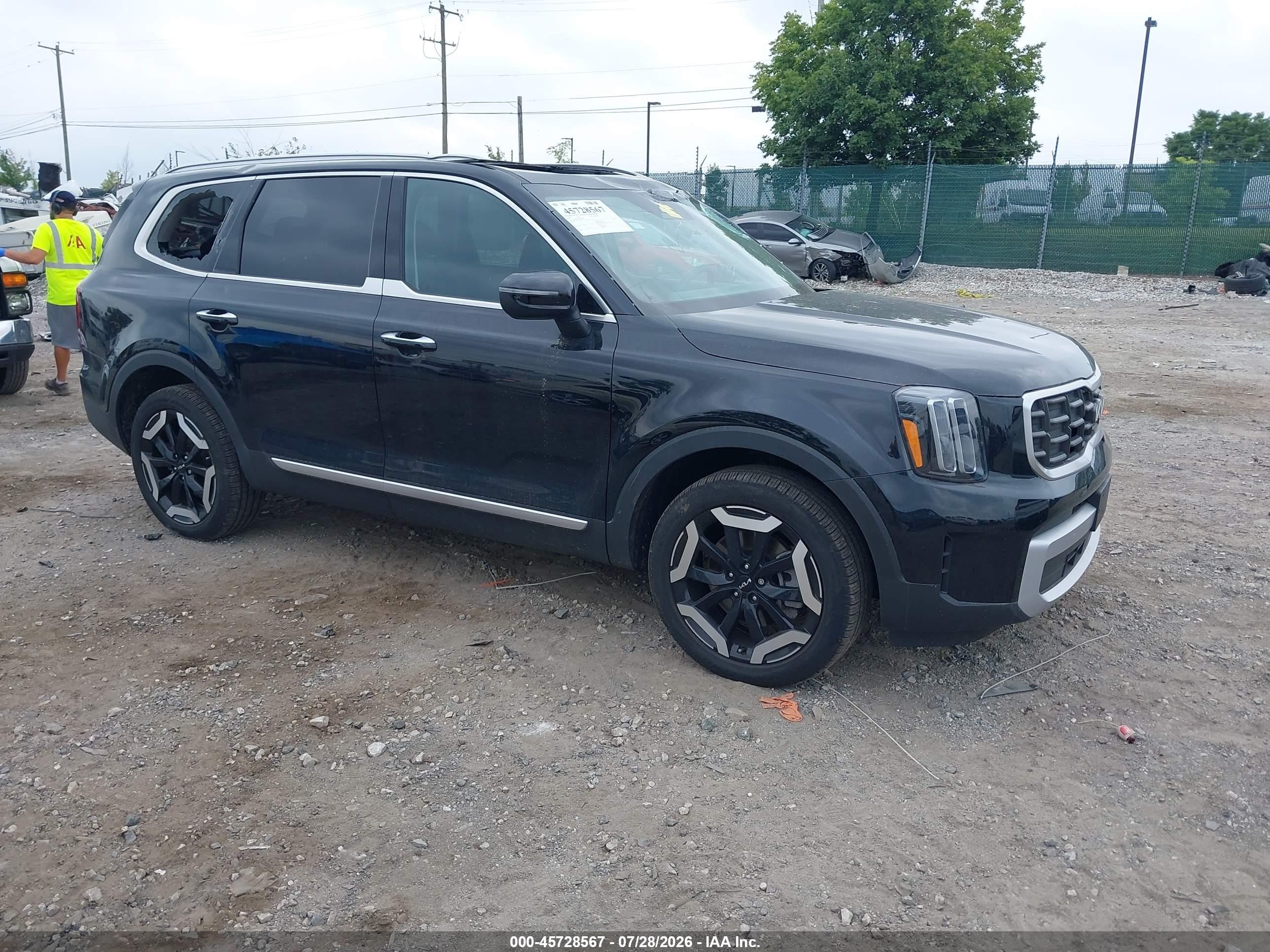 2025 Kia Telluride VIN 5XYP6DGC5SG656969 — IAAI salvage auction photo