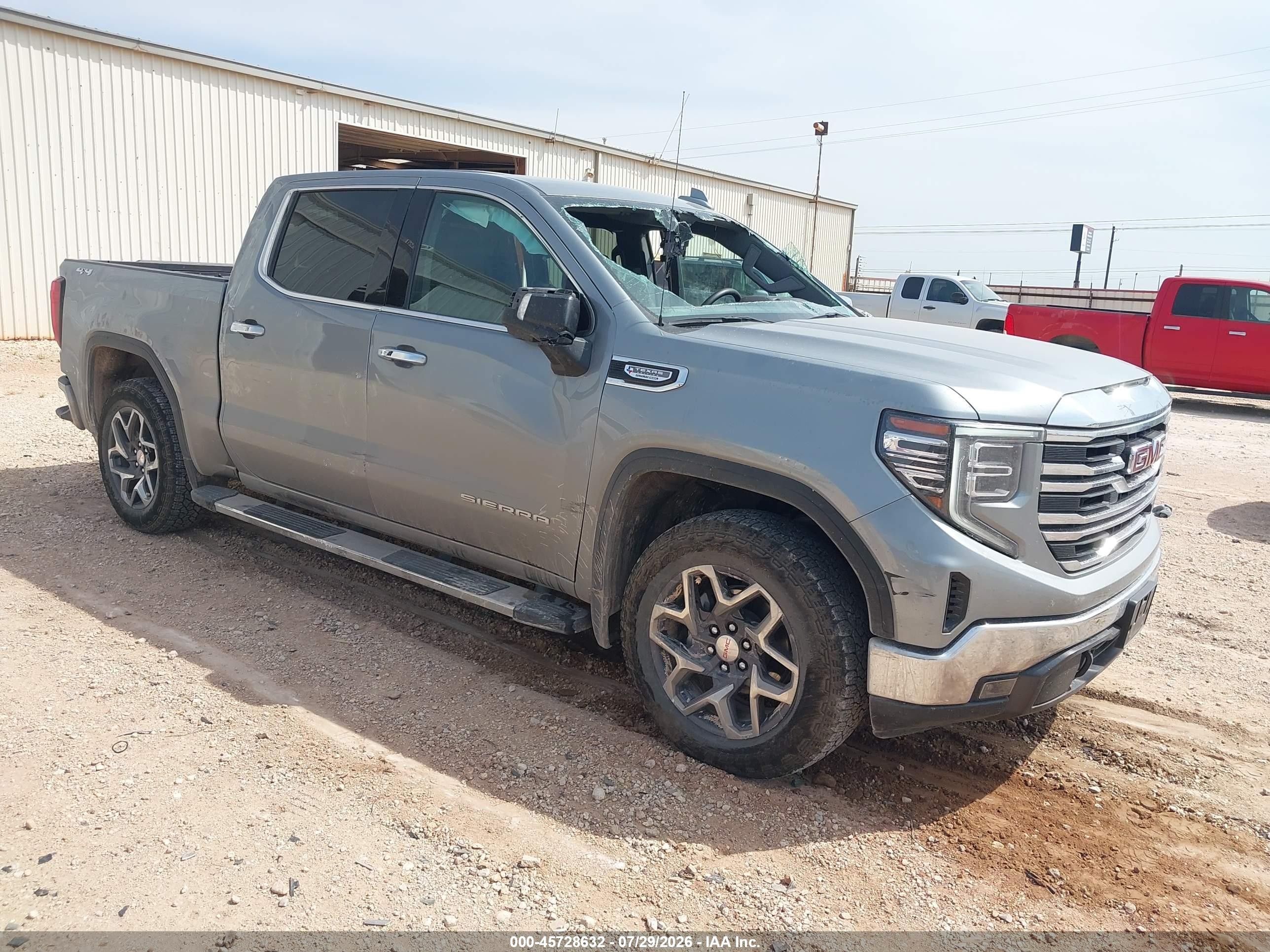 2025 GMC Sierra 1500 VIN 1GTUUDE81SZ276827 — IAAI salvage auction photo