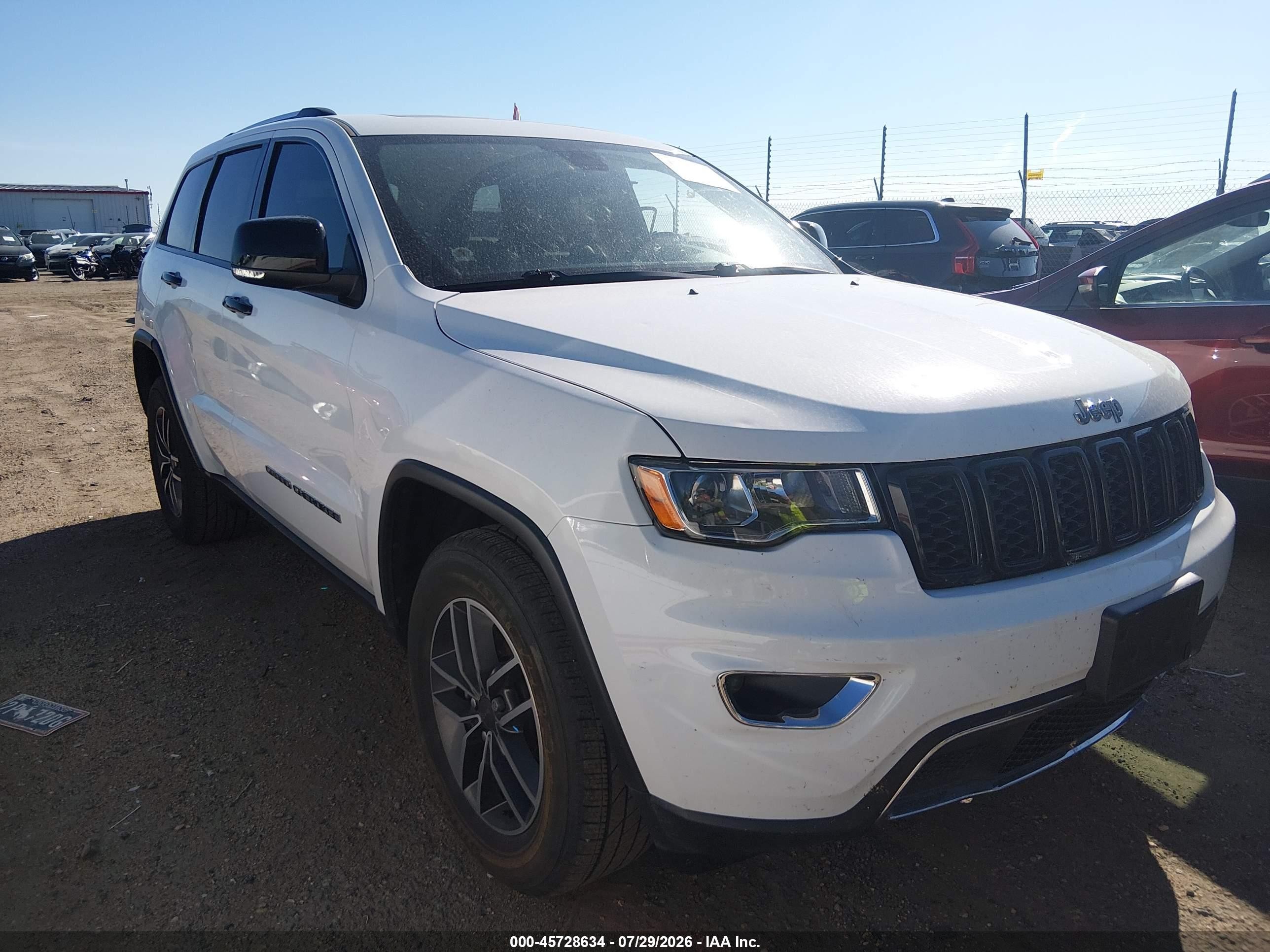 2019 Jeep Grand Cherokee VIN 1C4RJFBG4KC568030 — IAAI salvage auction photo