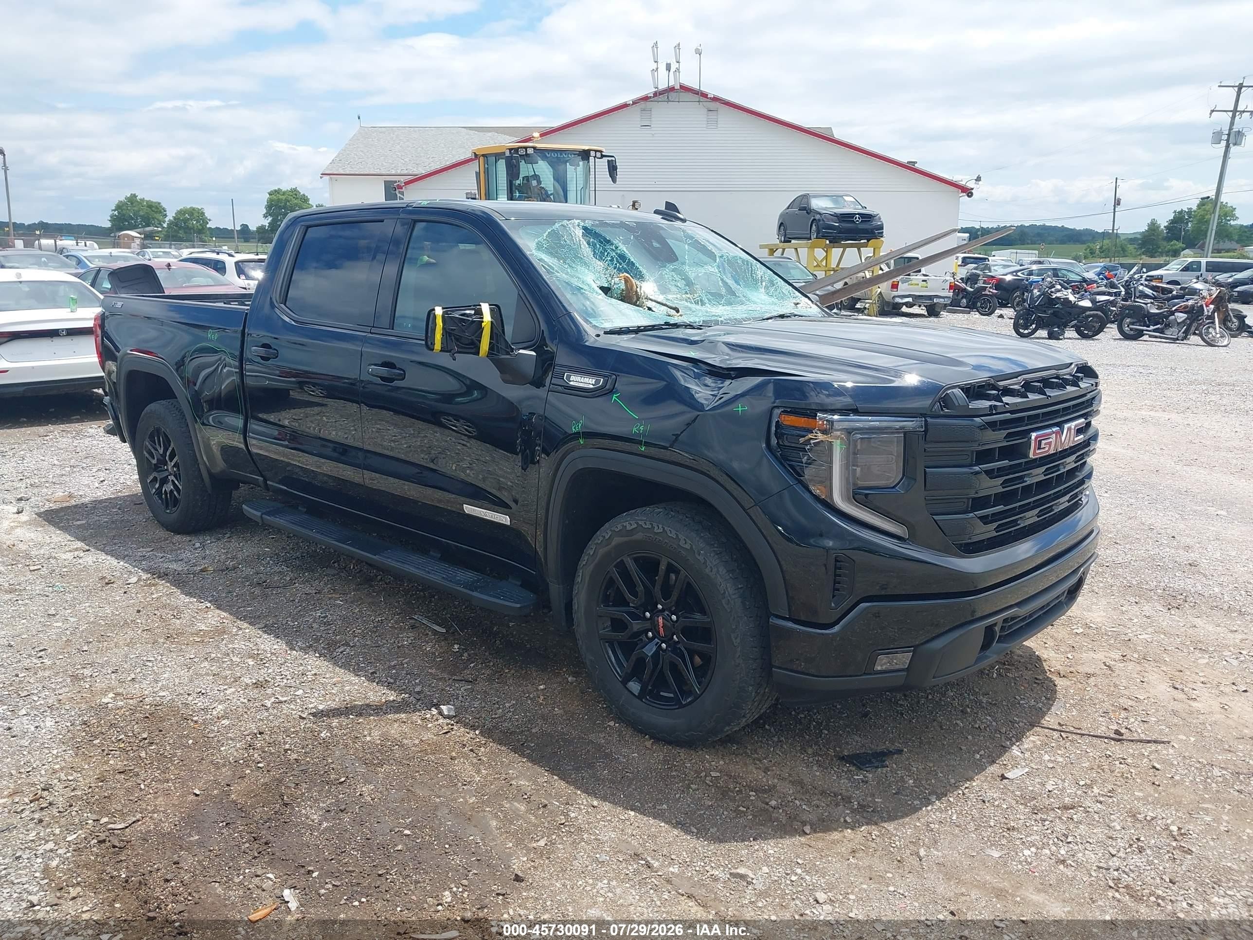2022 GMC Sierra 1500 VIN 3GTUUCET7NG608739 — IAAI salvage auction photo