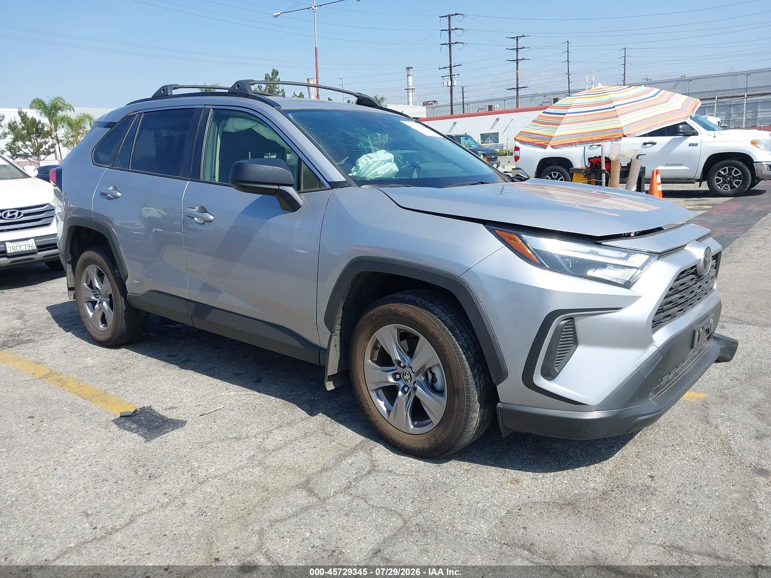 2025 Toyota RAV4 Hybrid VIN JTMLWRFV6SD607597 — IAAI salvage auction photo