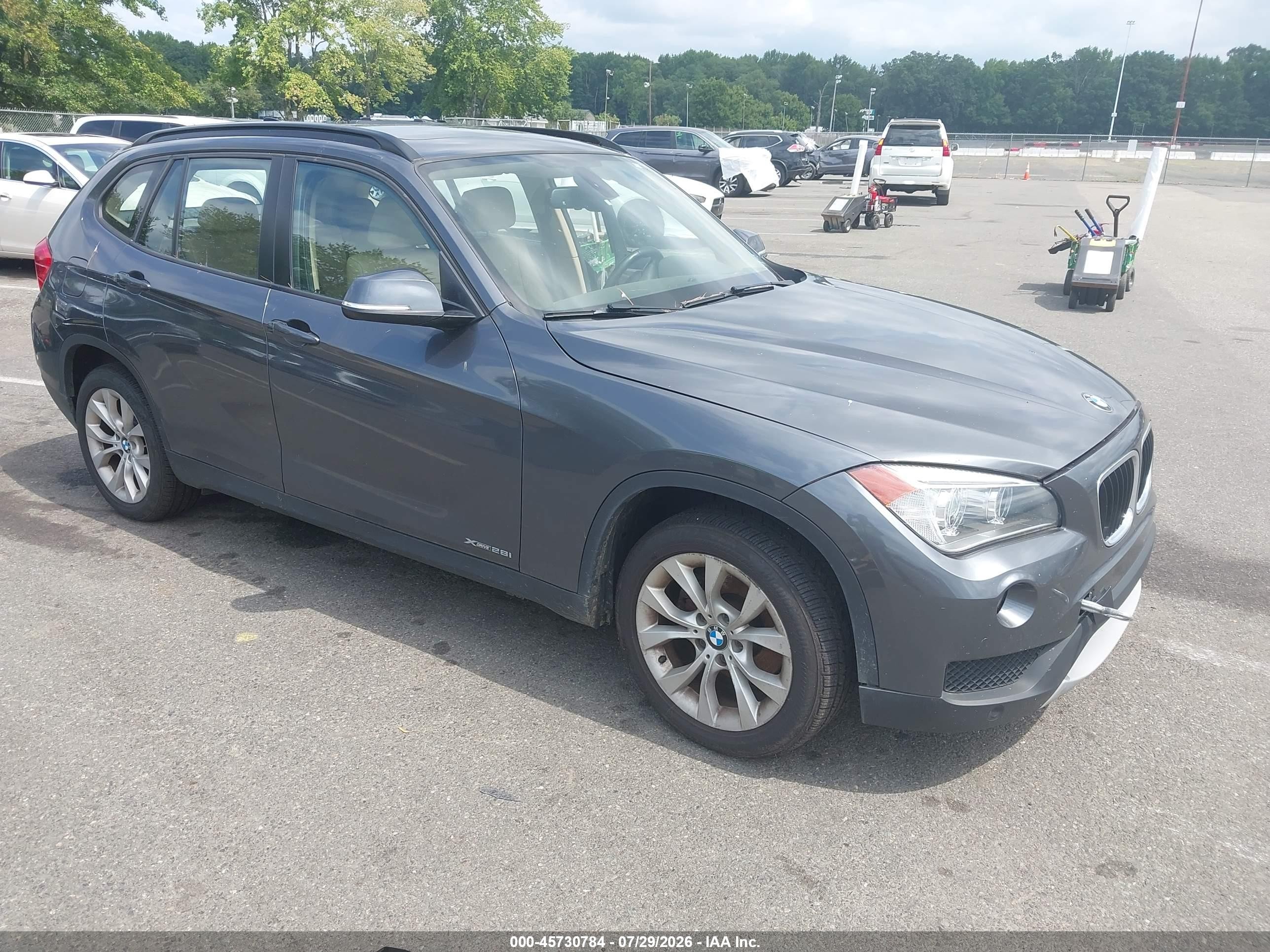 2013 BMW X1 VIN WBAVL1C57DVR85431 IAAI salvage auction — Side, Salvage (New Jersey), sold $325 on 2026-09-08 (photo 1)