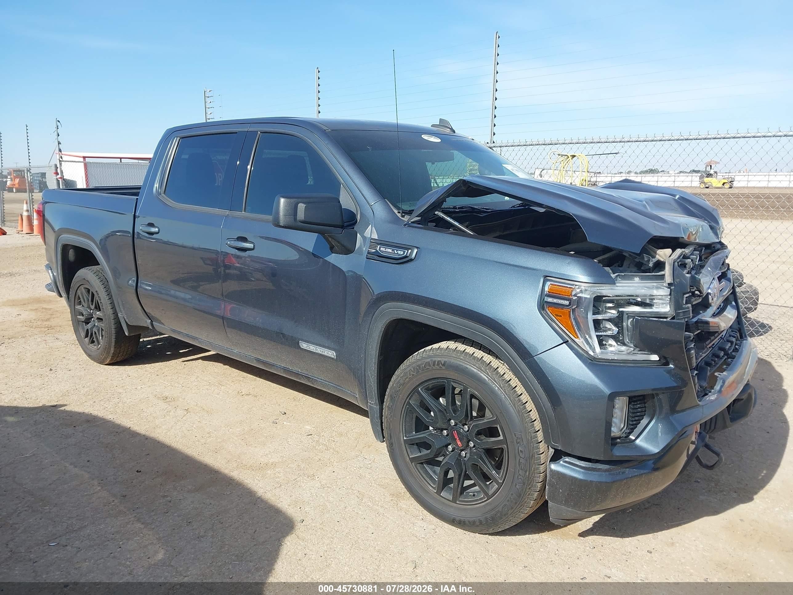 2020 GMC Sierra 1500 VIN 3GTP8CED9LG368150 — IAAI salvage auction photo
