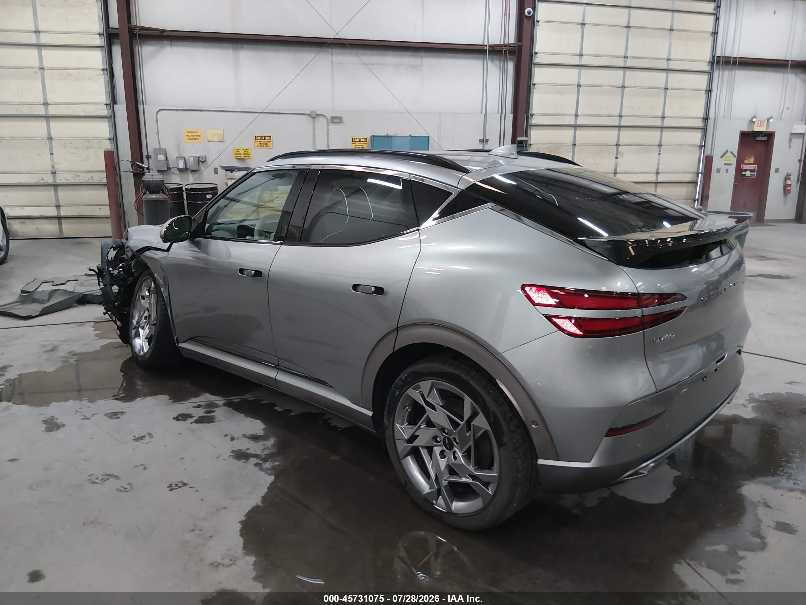 2024 Genesis Gv60 VIN KMUKEDSB3RU024859 IAAI salvage auction — Unknown, Salvage (Idaho), sold $14,000 on 2026-08-09 (photo 3)