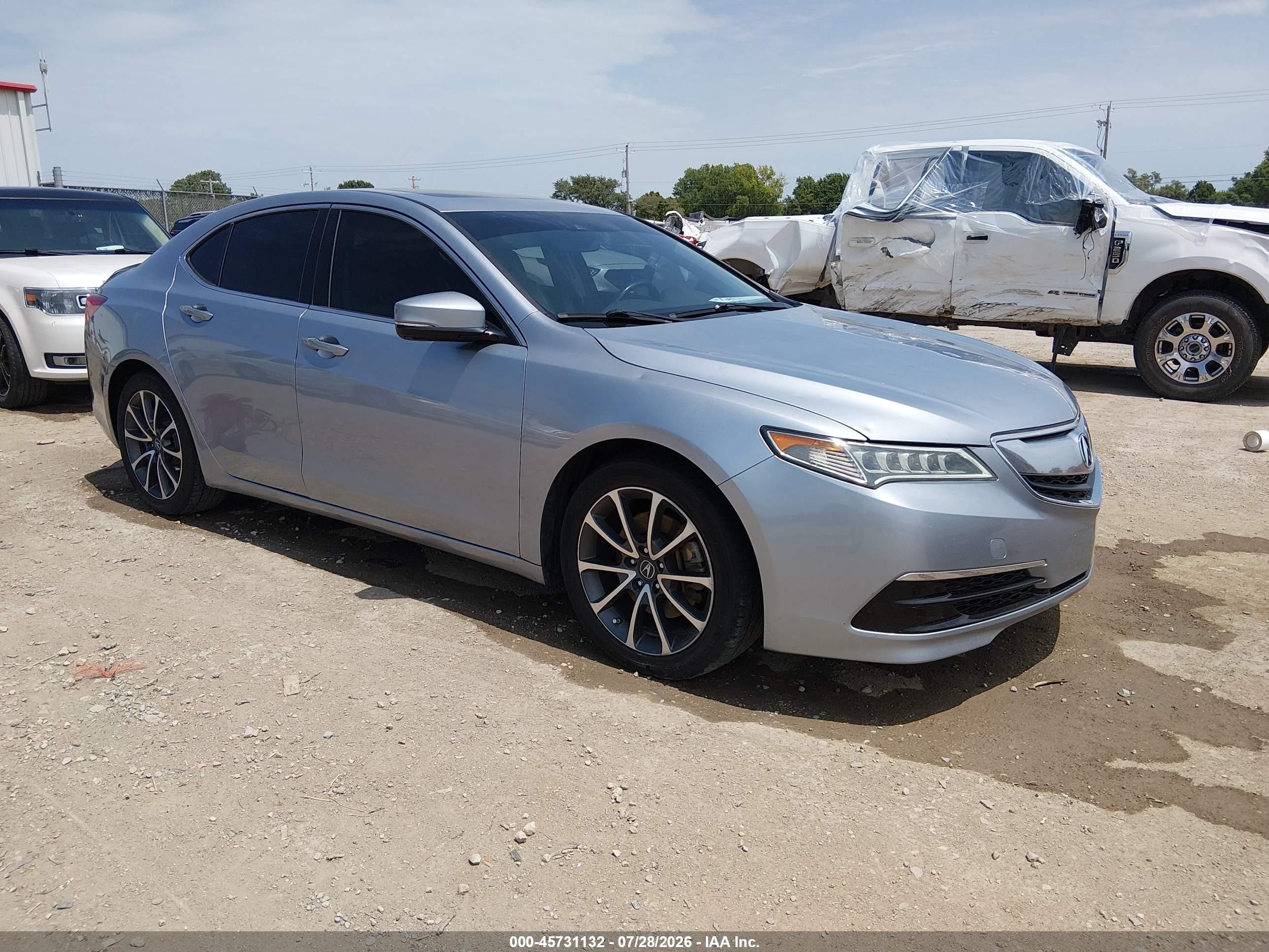 2016 Acura TLX VIN 19UUB2F57GA006815 — IAAI salvage auction photo