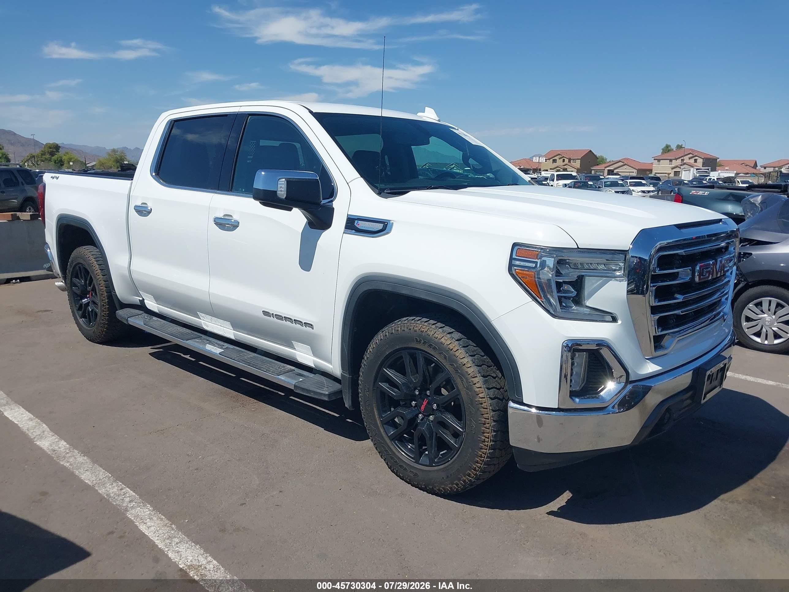 2020 GMC Sierra 1500 VIN 3GTU9DED5LG412277 — IAAI salvage auction photo