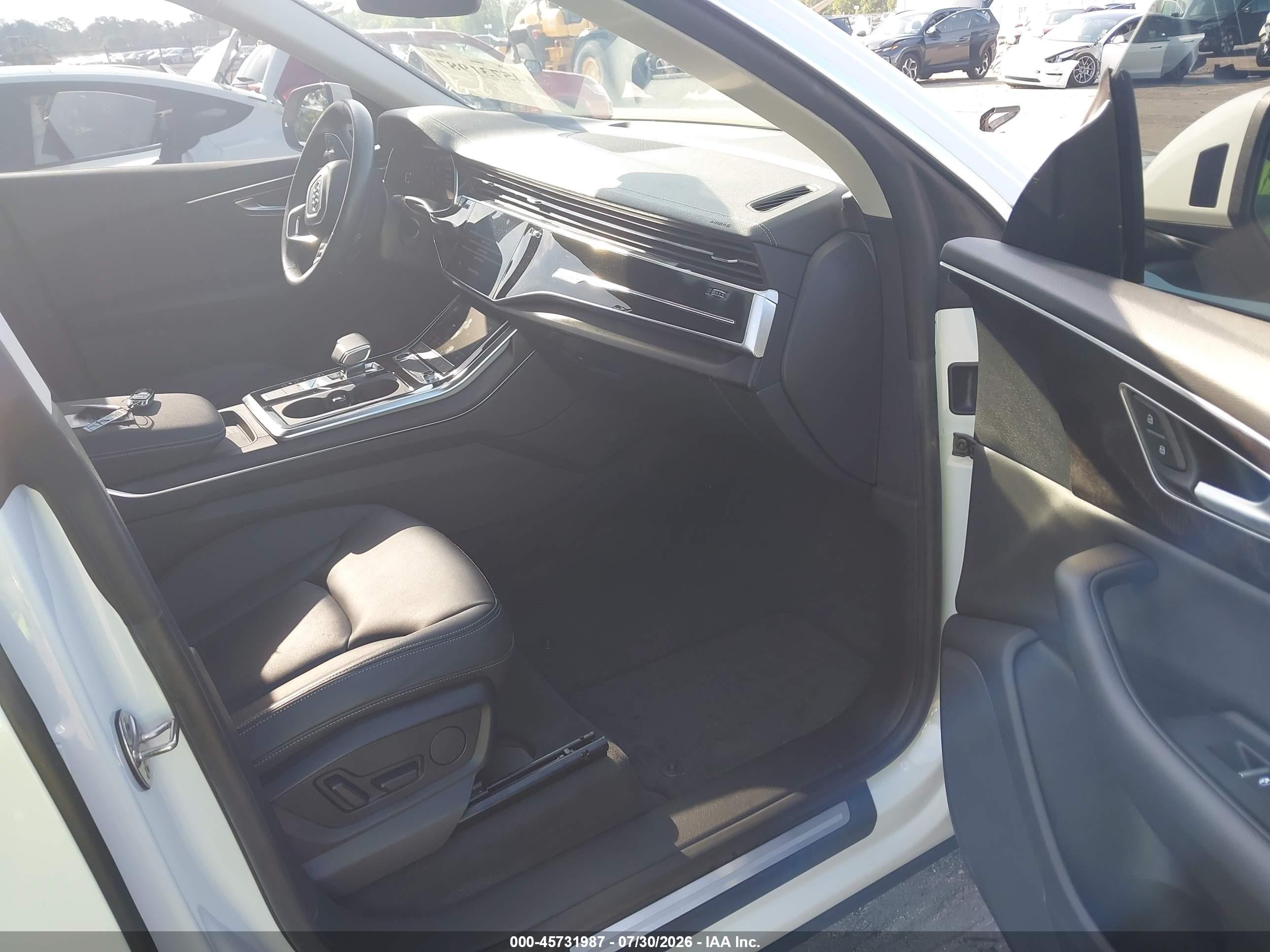 2023 Audi Q8 VIN WA1AVBF14PD026020 IAAI salvage auction — Front End, Rebuildable (Florida), sold $23,600 on 2026-09-08 (photo 5)