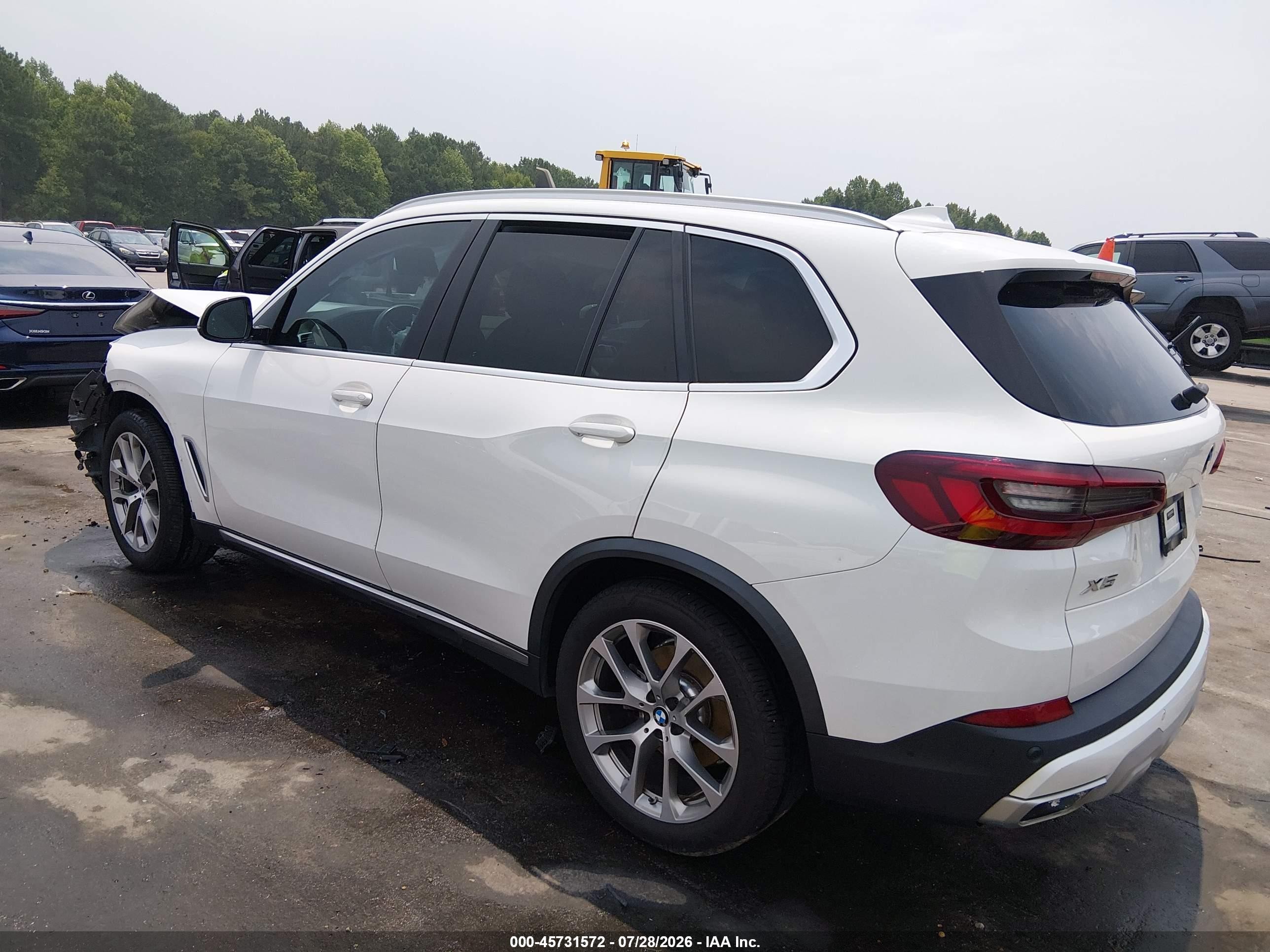 2021 BMW X5 VIN 5UXCR4C00M9E53852 IAAI salvage auction — Front End, Salvage (North Carolina), sold $12,100 on 2026-09-04 (photo 3)