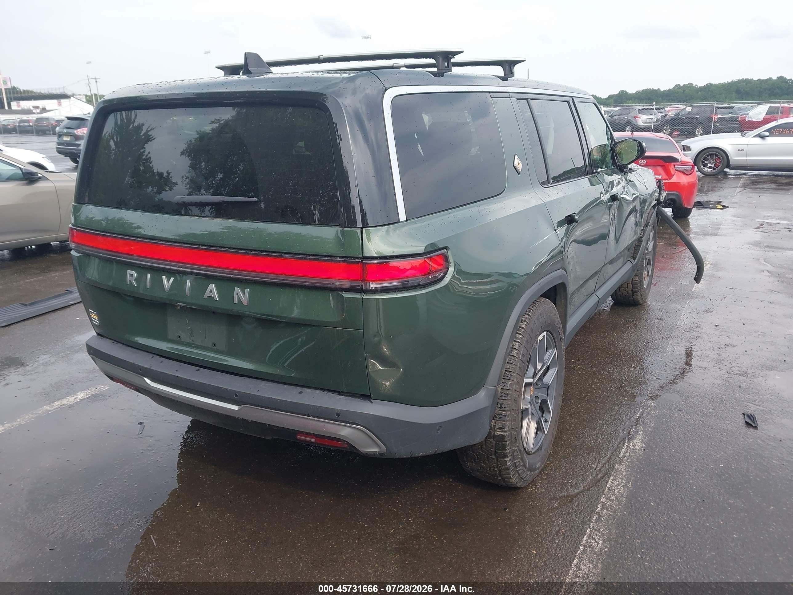 2022 Rivian R1s VIN 7PDSGABL7NN002431 IAAI salvage auction — Front End, Mv-907A (New York), sold $13,700 on 2026-09-16 (photo 4)