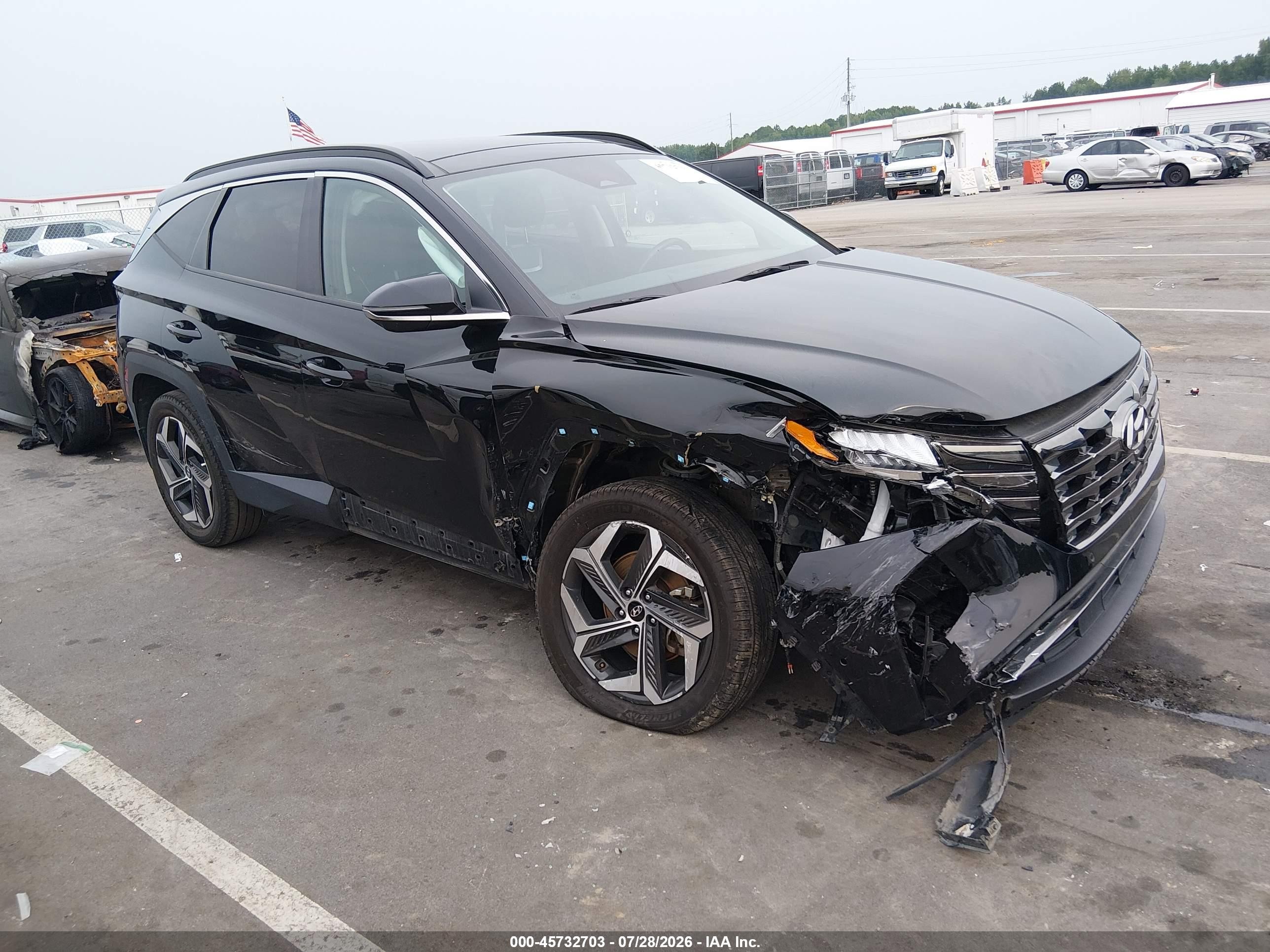 2024 Hyundai Tucson VIN 5NMJECDEXRH355459 — IAAI salvage auction photo