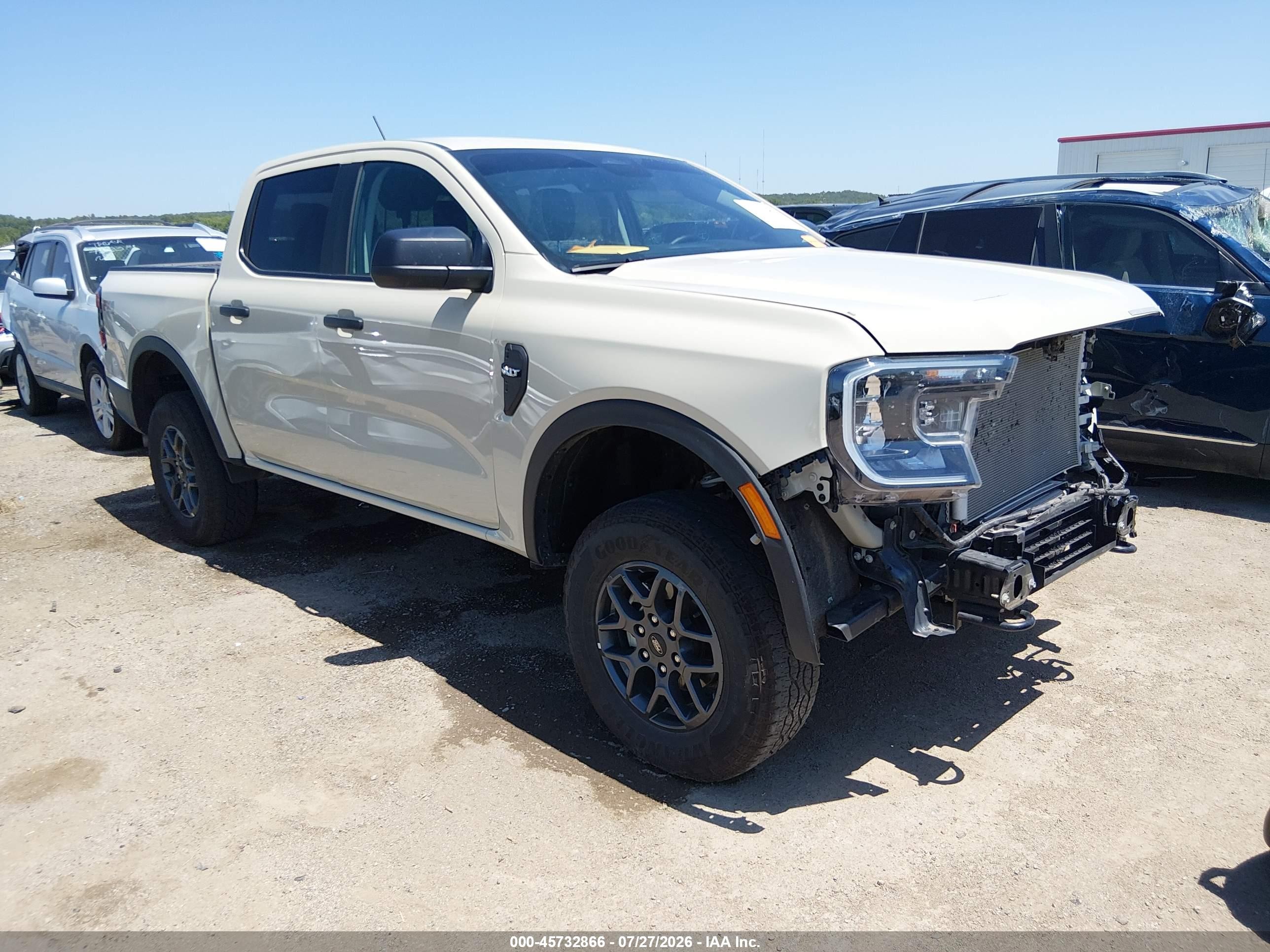 2025 Ford Ranger VIN 1FTER4HP3SLE36394 — IAAI salvage auction photo