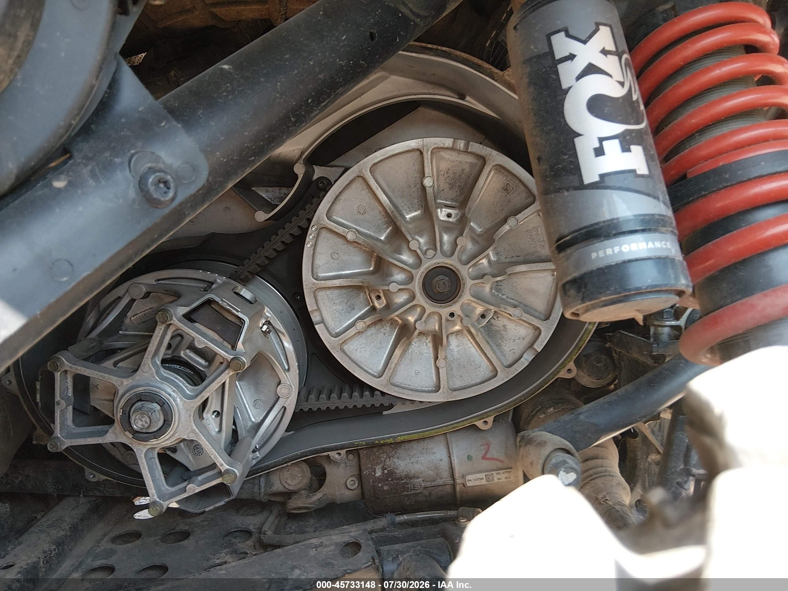 2024 Polaris VIN 3NSGZW994RM113919 IAAI salvage auction — Engine Damage, Bill Of Sale (Wisconsin), sold $15,050 on 2026-08-26 (photo 9)