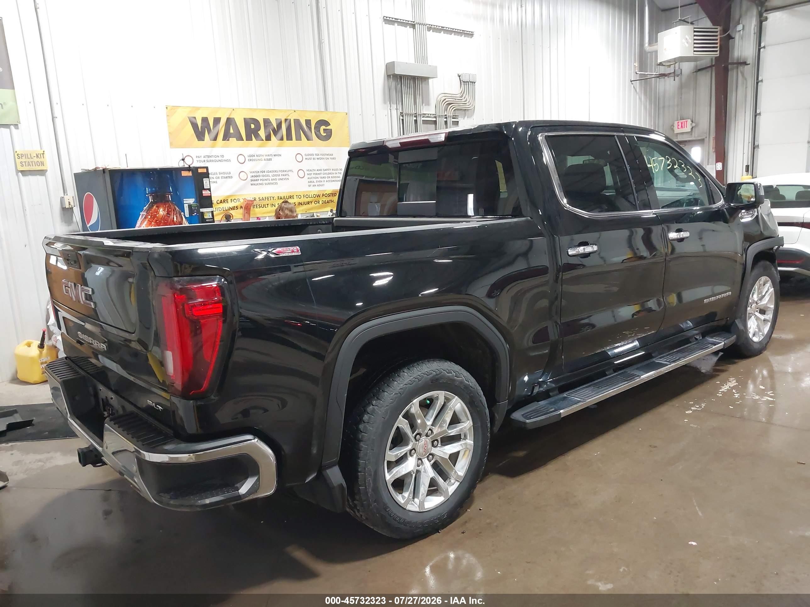 2021 Gmc SIERRA VIN 3GTU9DED8MG221471 IAAI salvage auction — Front End, Salvage (North Dakota), sold $8,700 on 2026-08-26 (photo 4)