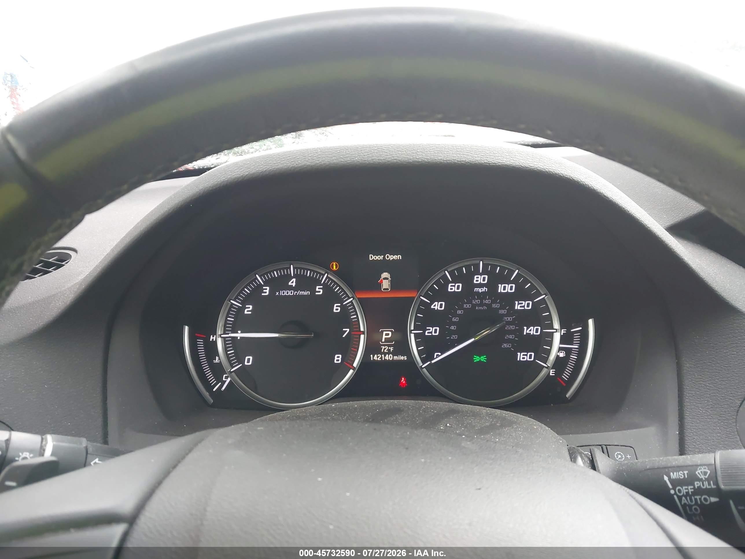 2014 Acura Mdx VIN 5FRYD4H47EB044591 IAAI salvage auction — Front End, Salvage (Illinois), sold $1,450 on 2026-09-09 (photo 7)