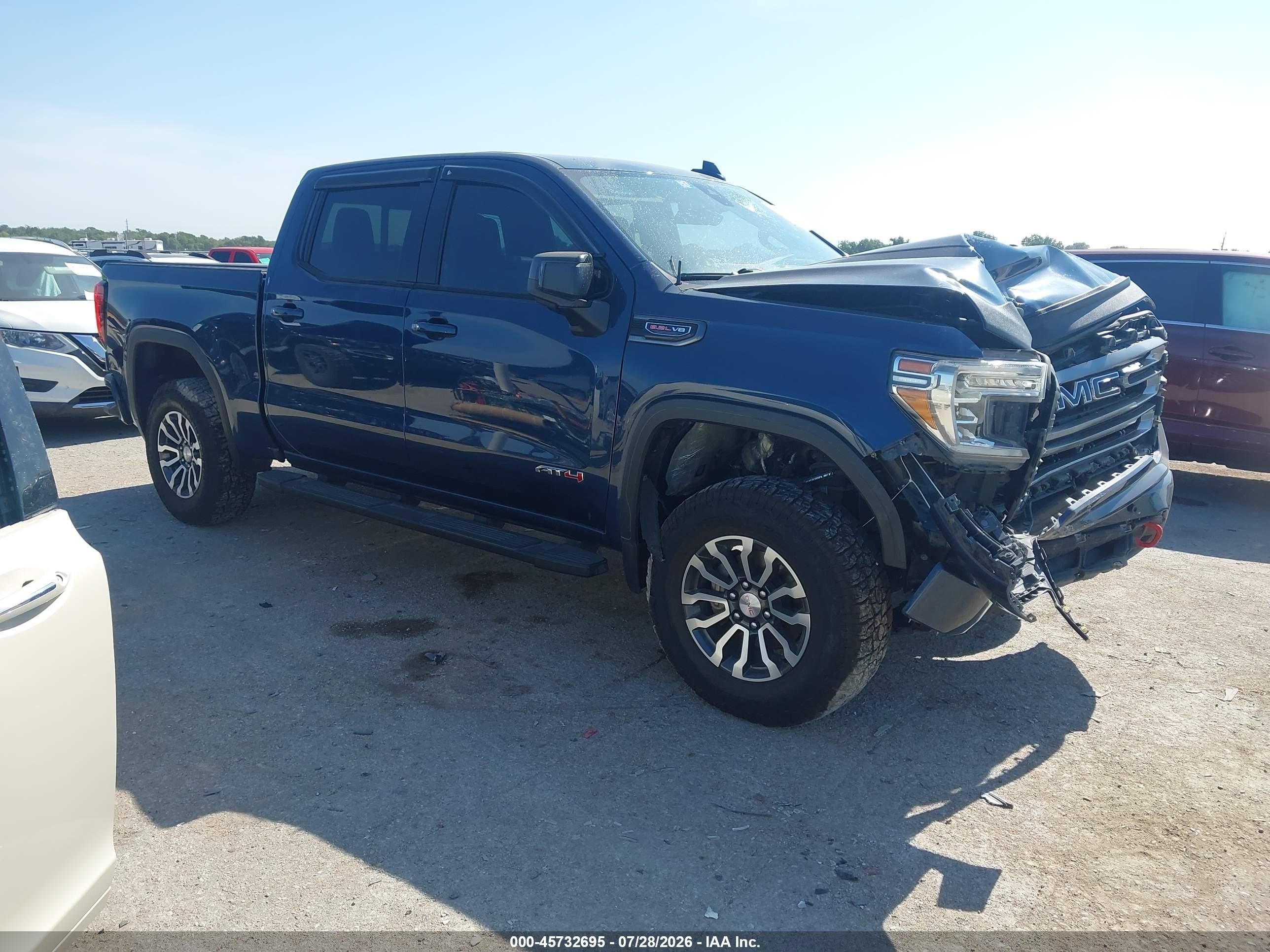 2019 GMC Sierra 1500 VIN 1GTP9EEL9KZ162177 — IAAI salvage auction photo