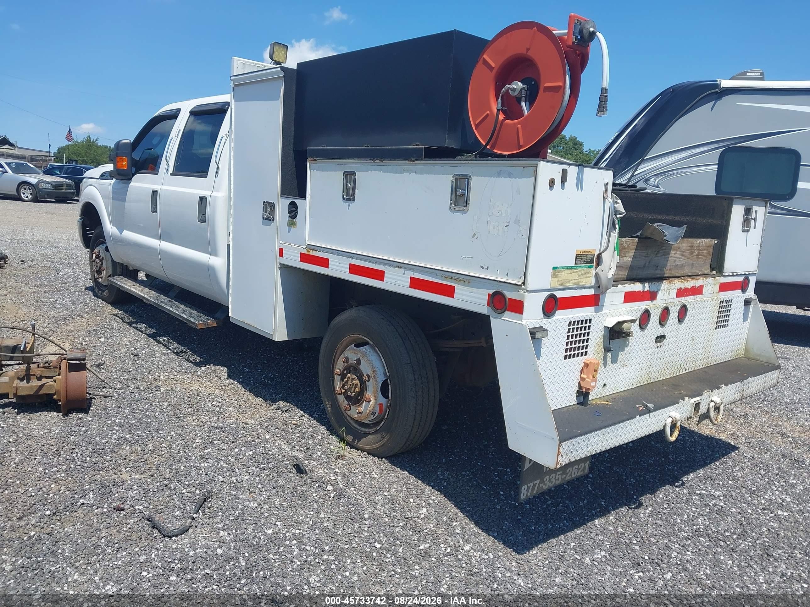 2013 Ford F350 VIN 1FT8W3B65DEA52222 IAAI salvage auction — Normal Wear, Clear (Virginia), sold $600 on 2026-09-01 (photo 3)