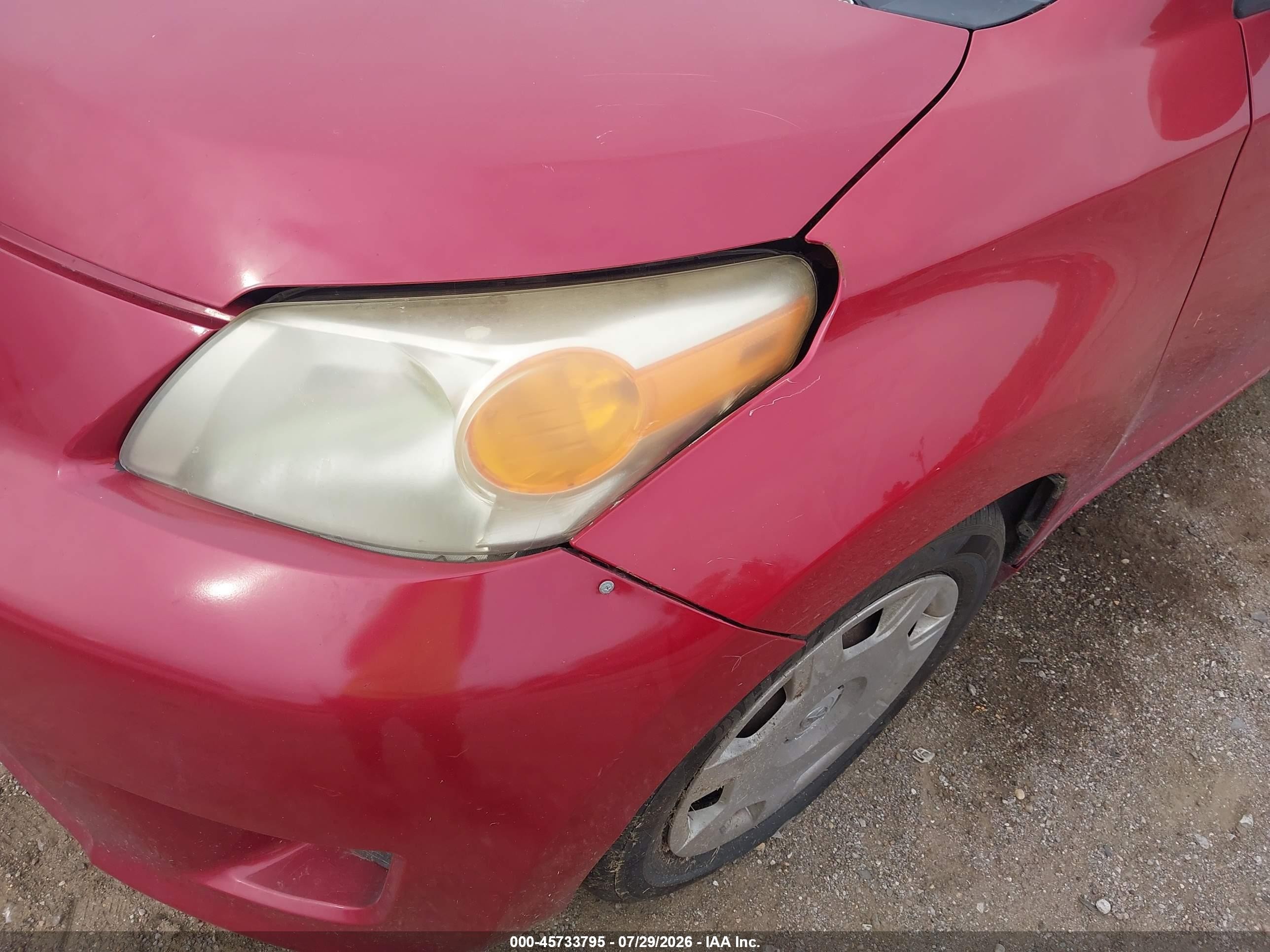 2009 Scion Xd VIN JTKKU104X9J039555 IAAI salvage auction — Normal Wear, Certificate Of Title (Nebraska), sold $500 on 2026-09-03 (photo 6)