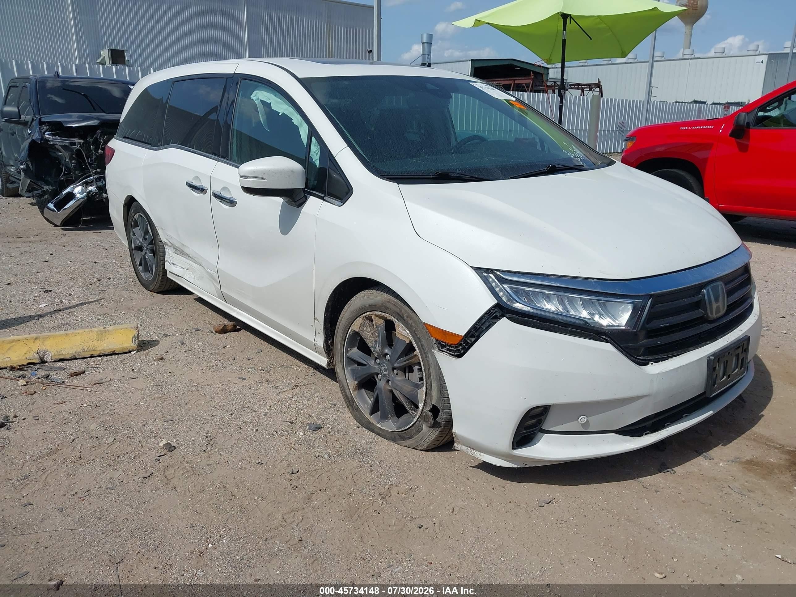 2022 Honda Odyssey — VIN 5FNRL6H94NB065138