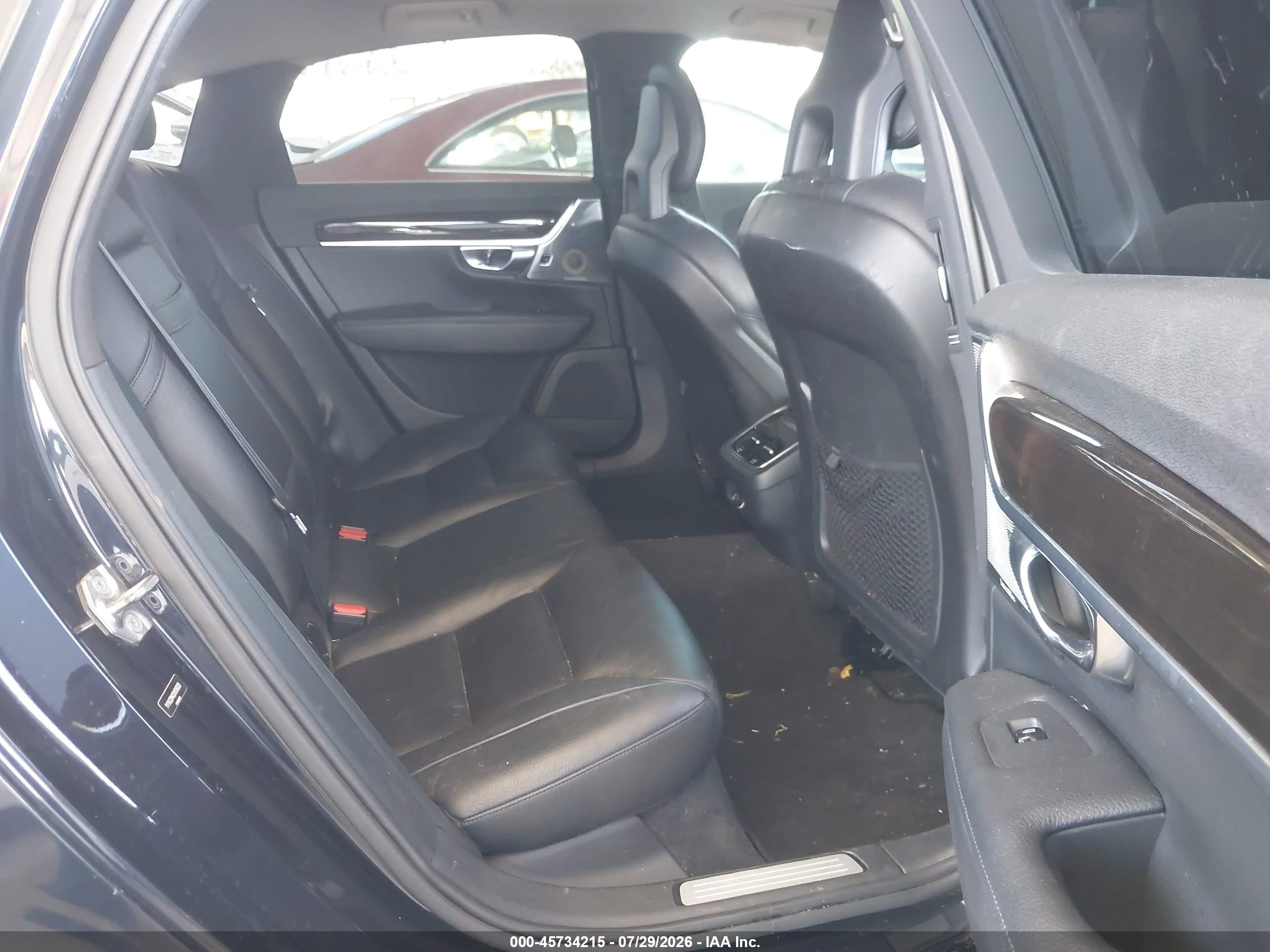 2017 Volvo S90 VIN YV1A22MK0H1016009 IAAI salvage auction — Front End, Salvage (California), sold $5,100 on 2026-09-14 (photo 8)