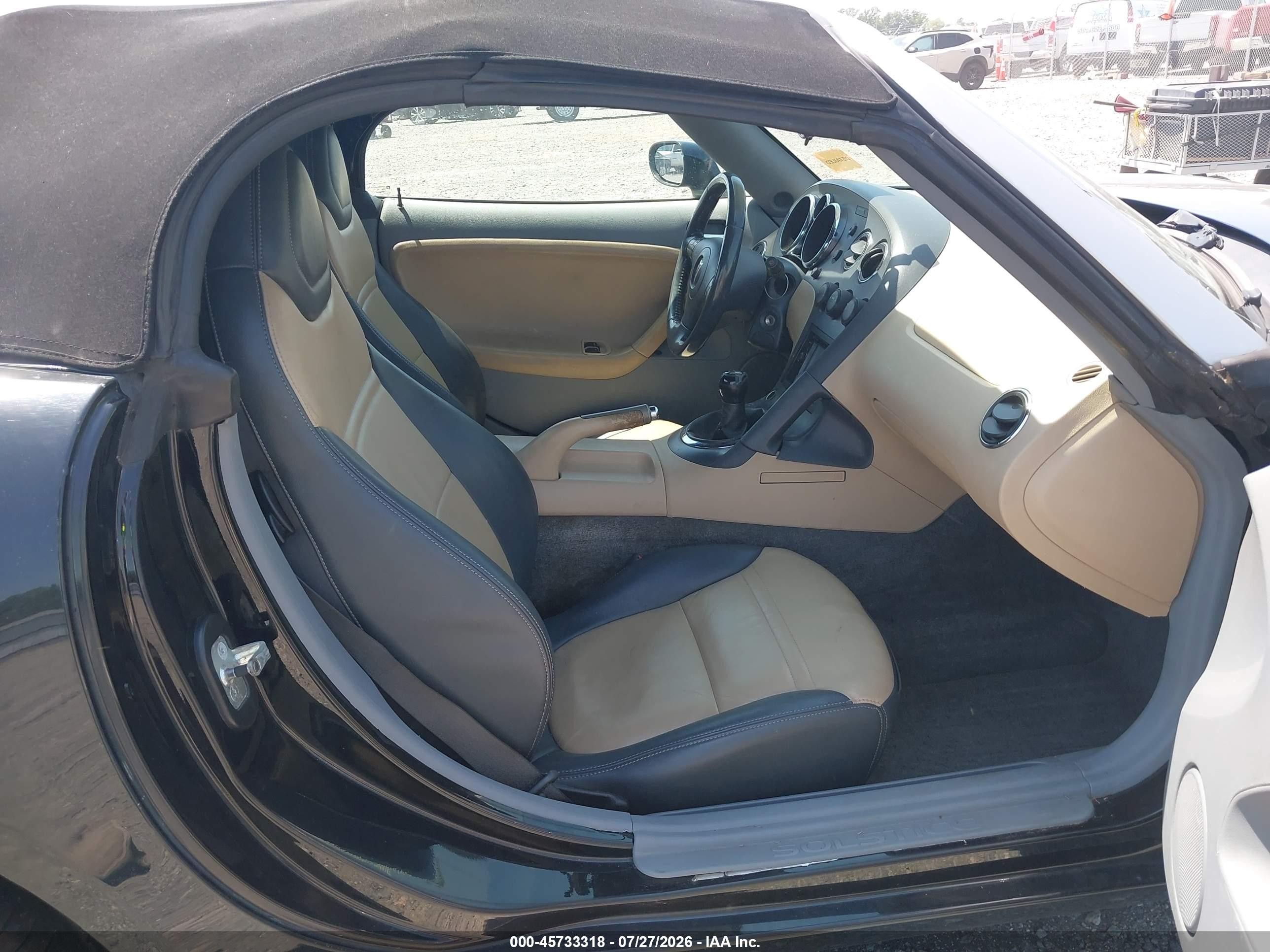 2006 Pontiac Solstice VIN 1G2MB33B06Y108031 IAAI salvage auction — Front End, Clear (Arkansas), sold $450 on 2026-09-12 (photo 5)