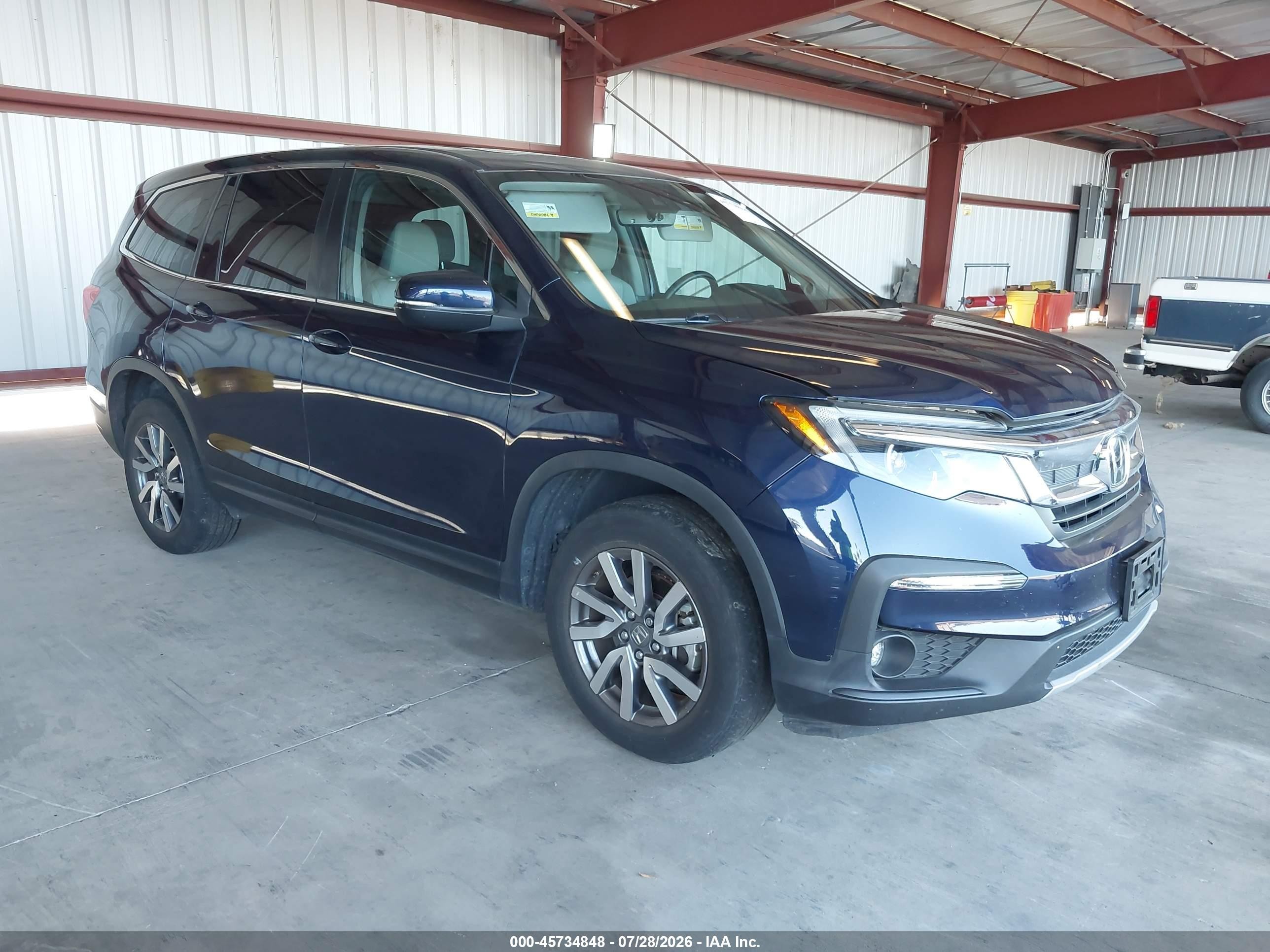 2022 Honda Pilot VIN 5FNYF6H53NB037590 — IAAI salvage auction photo