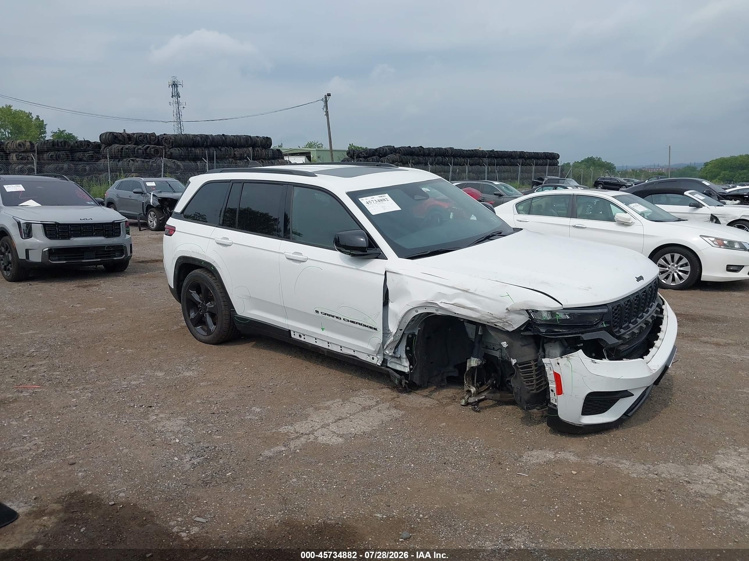 2023 Jeep Grand Cherokee VIN 1C4RJHAG8PC509132 — IAAI salvage auction photo
