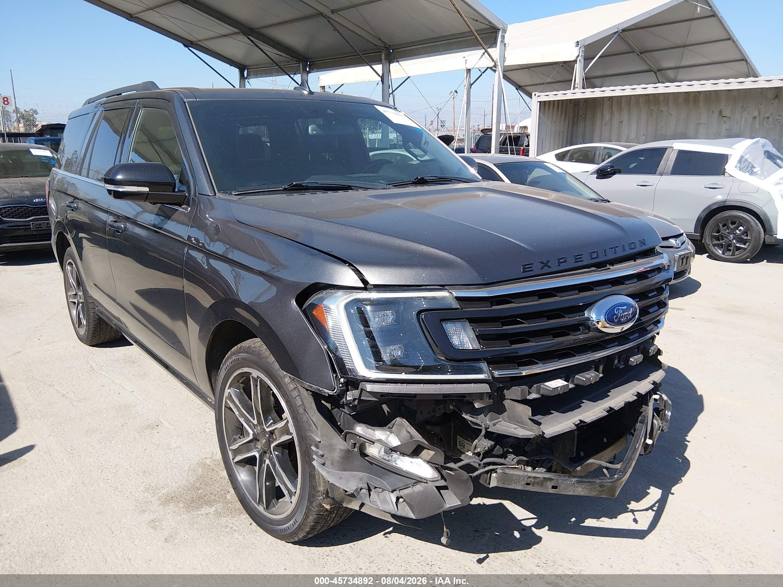 2020 Ford Expedition VIN 1FMJU1KT7LEA29097 — IAAI salvage auction photo