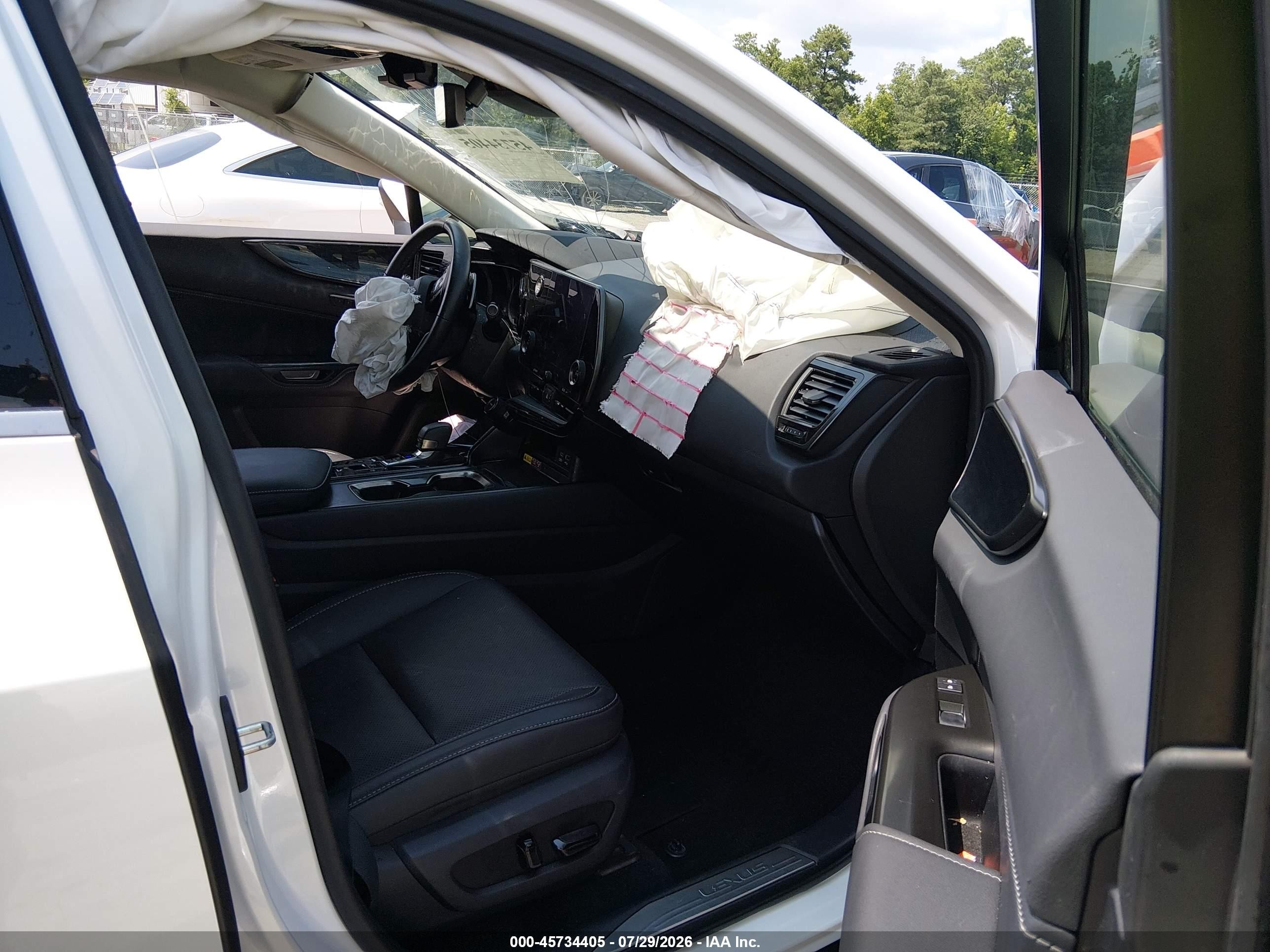2024 Lexus Nx VIN JTJGDCAZ7R5016646 IAAI salvage auction — Unknown, Salvage (North Carolina), sold $8,025 on 2026-09-04 (photo 5)