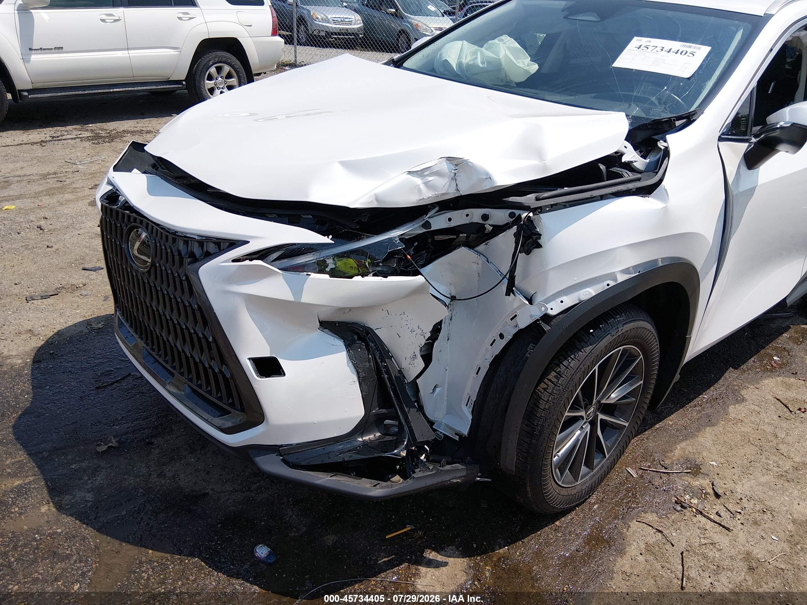 2024 Lexus Nx VIN JTJGDCAZ7R5016646 IAAI salvage auction — Unknown, Salvage (North Carolina), sold $8,025 on 2026-09-04 (photo 6)