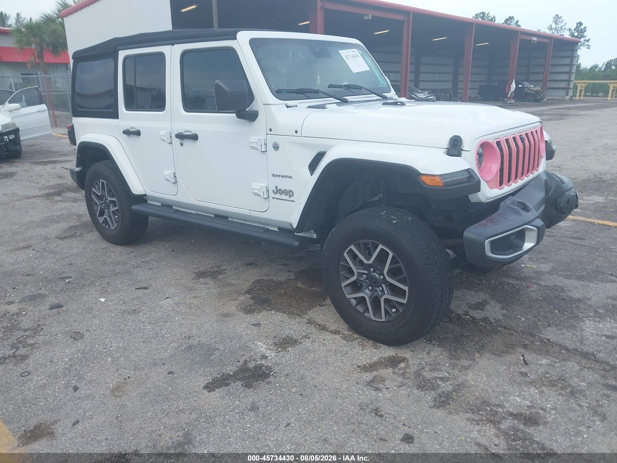 2024 Jeep Wrangler VIN 1C4PJXEG7RW265597 — IAAI salvage auction photo