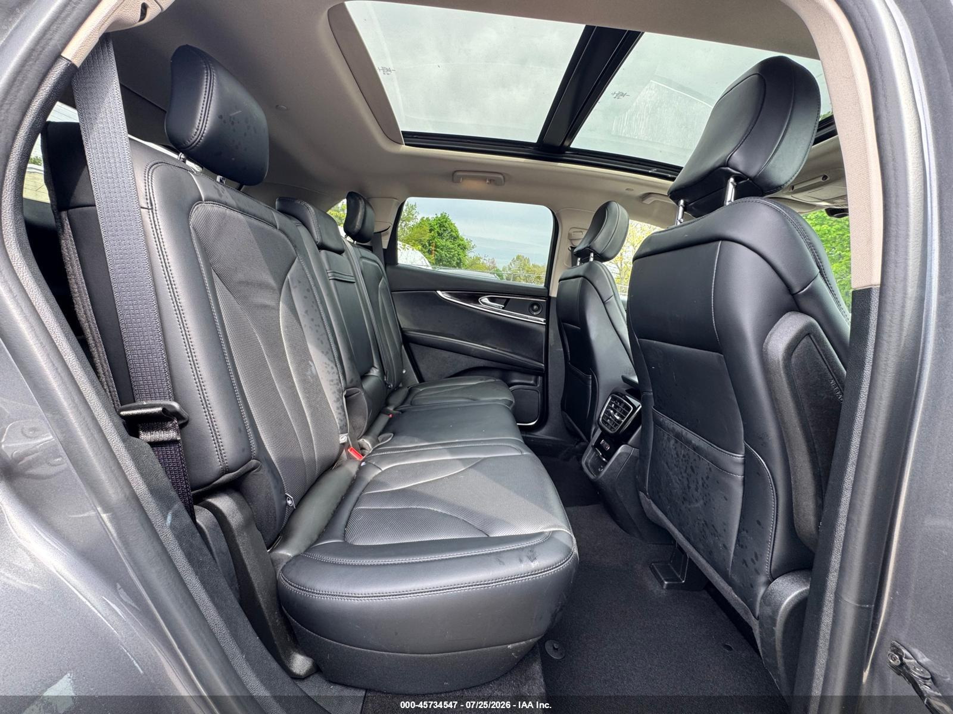 2022 Lincoln Nautilus VIN 2LMPJ8K93NBL22482 IAAI salvage auction — Unknown, Clear (New York), sold $4,450 on 2026-08-19 (photo 6)