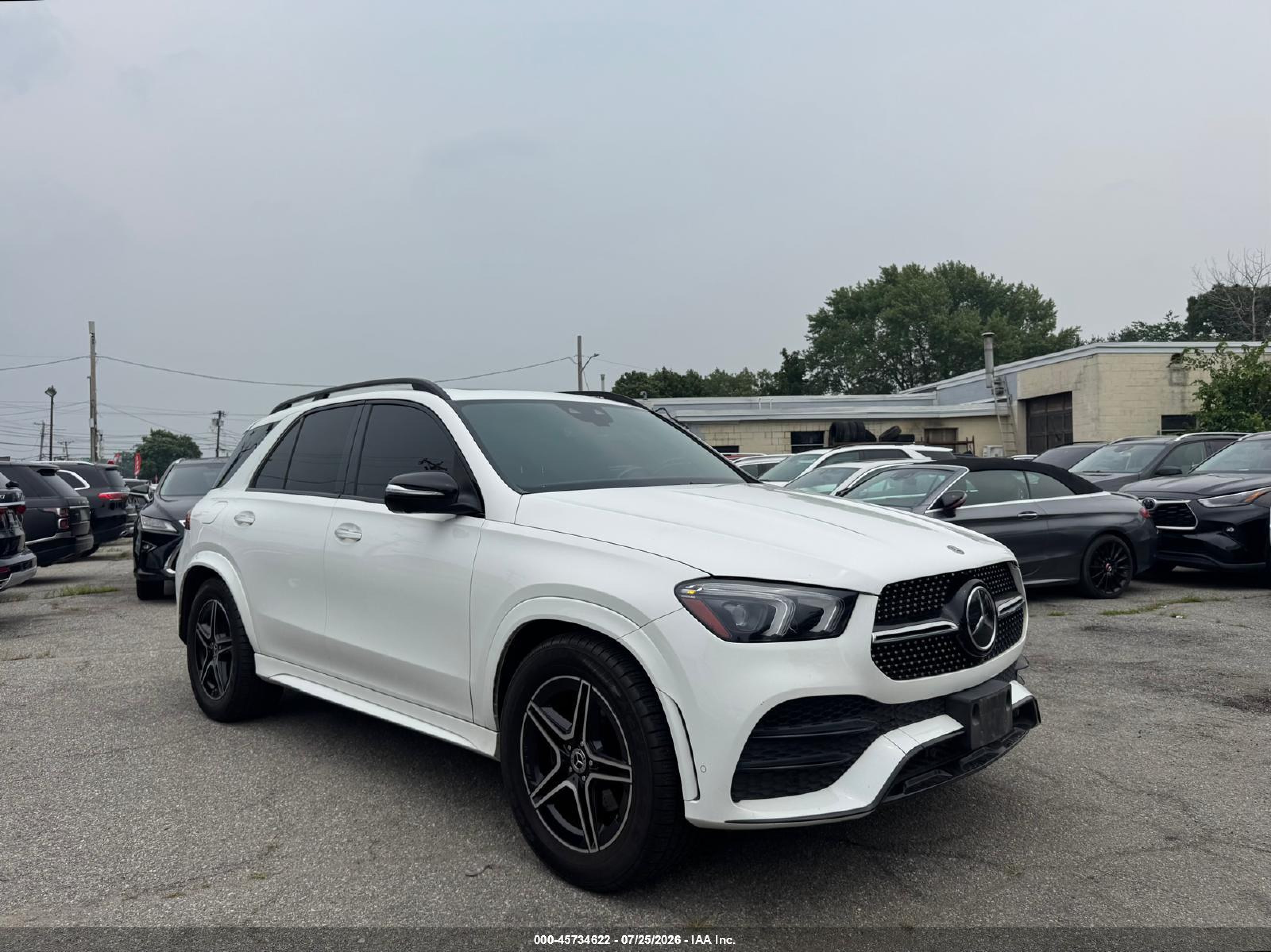 2020 Mercedes-benz Gle class VIN 4JGFB4JB6LA248842 IAAI salvage auction — Unknown, Clear (California), sold $26,000 on 2026-08-10 (photo 1)