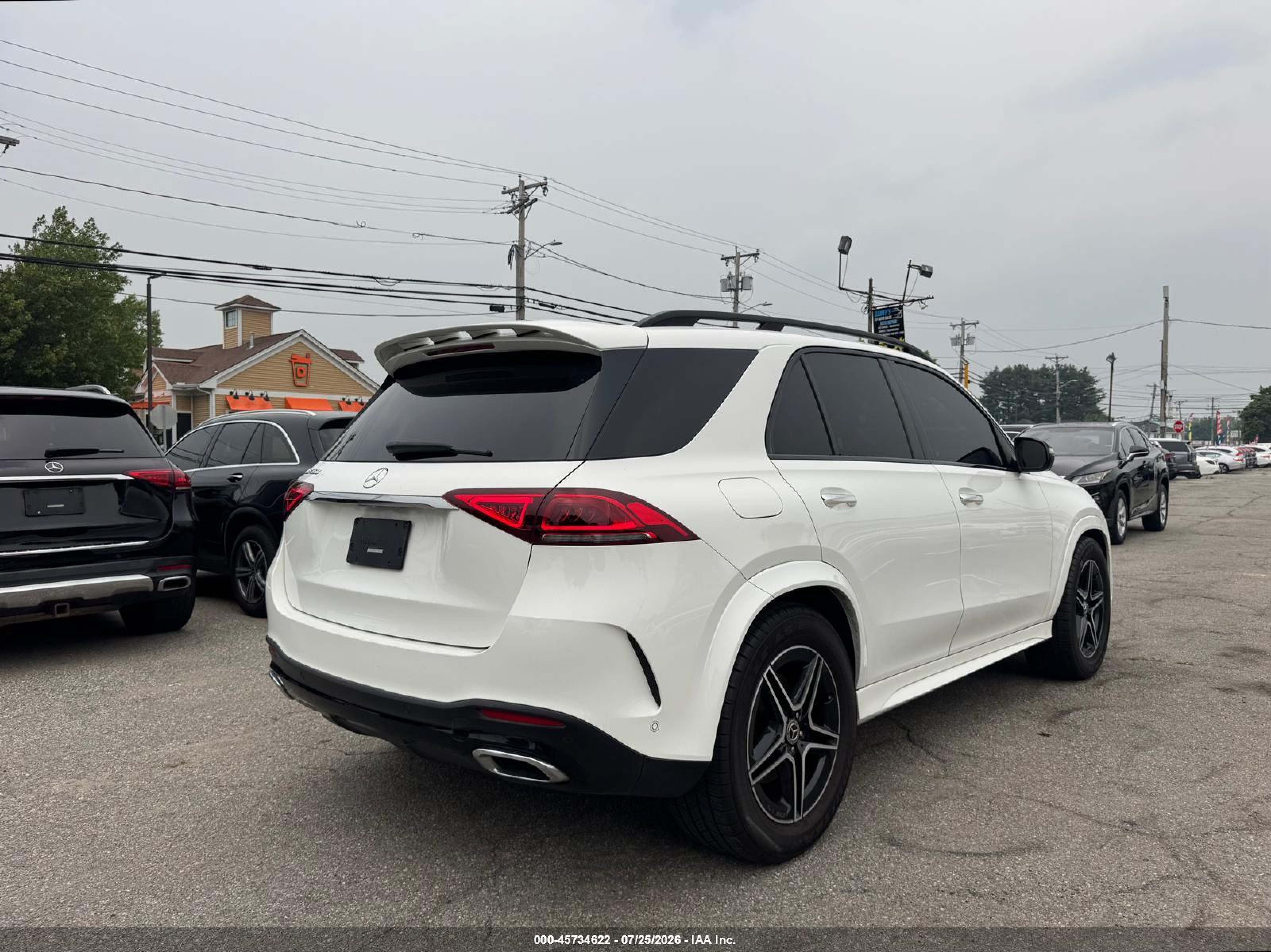 2020 Mercedes-benz Gle class VIN 4JGFB4JB6LA248842 IAAI salvage auction — Unknown, Clear (California), sold $26,000 on 2026-08-10 (photo 4)