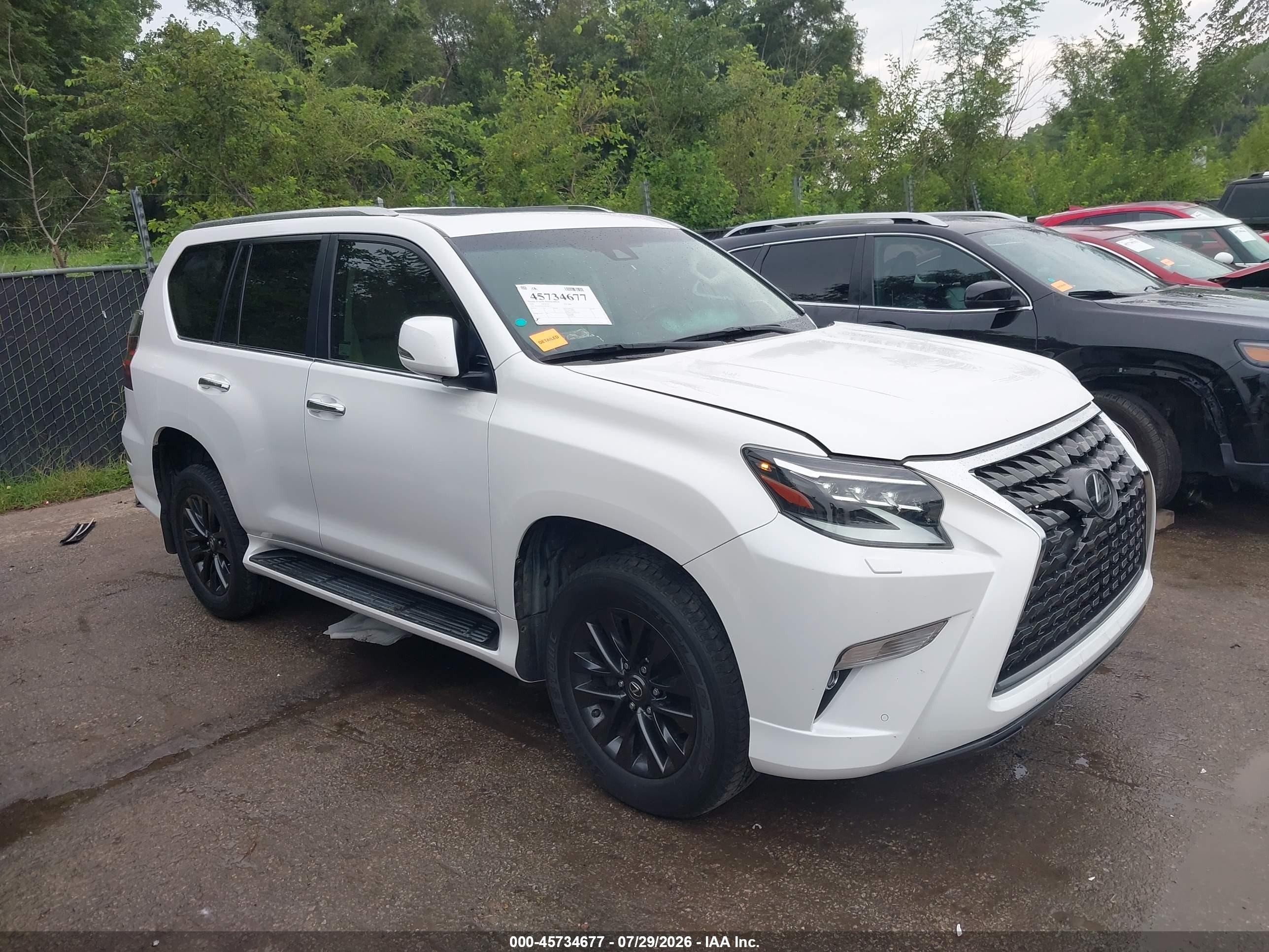 2021 Lexus GX 460 VIN JTJAM7BX3M5280370 — IAAI salvage auction photo