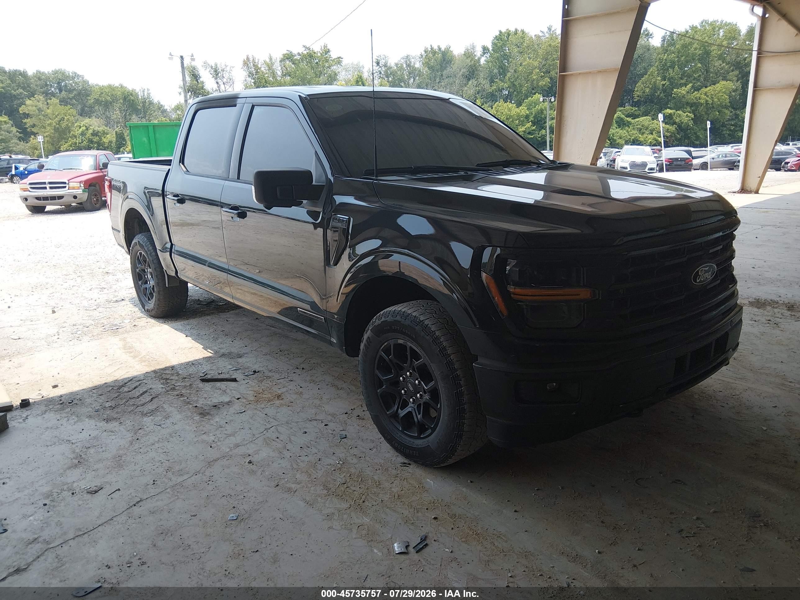 2024 Ford F-150 VIN 1FTFW3LD6RFA50078 — IAAI salvage auction photo