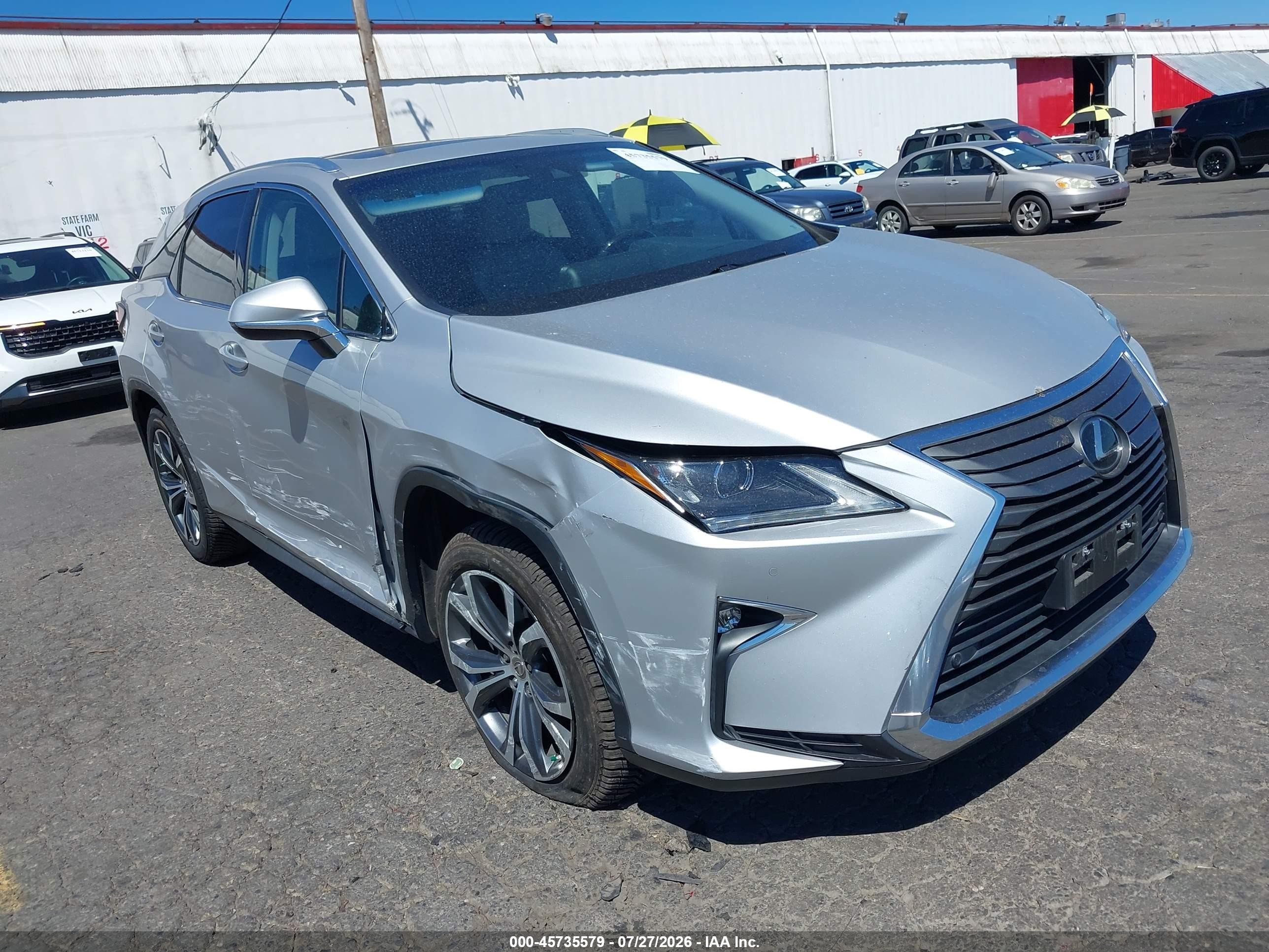 2017 Lexus RX 350 VIN 2T2ZZMCA7HC076465 — IAAI salvage auction photo