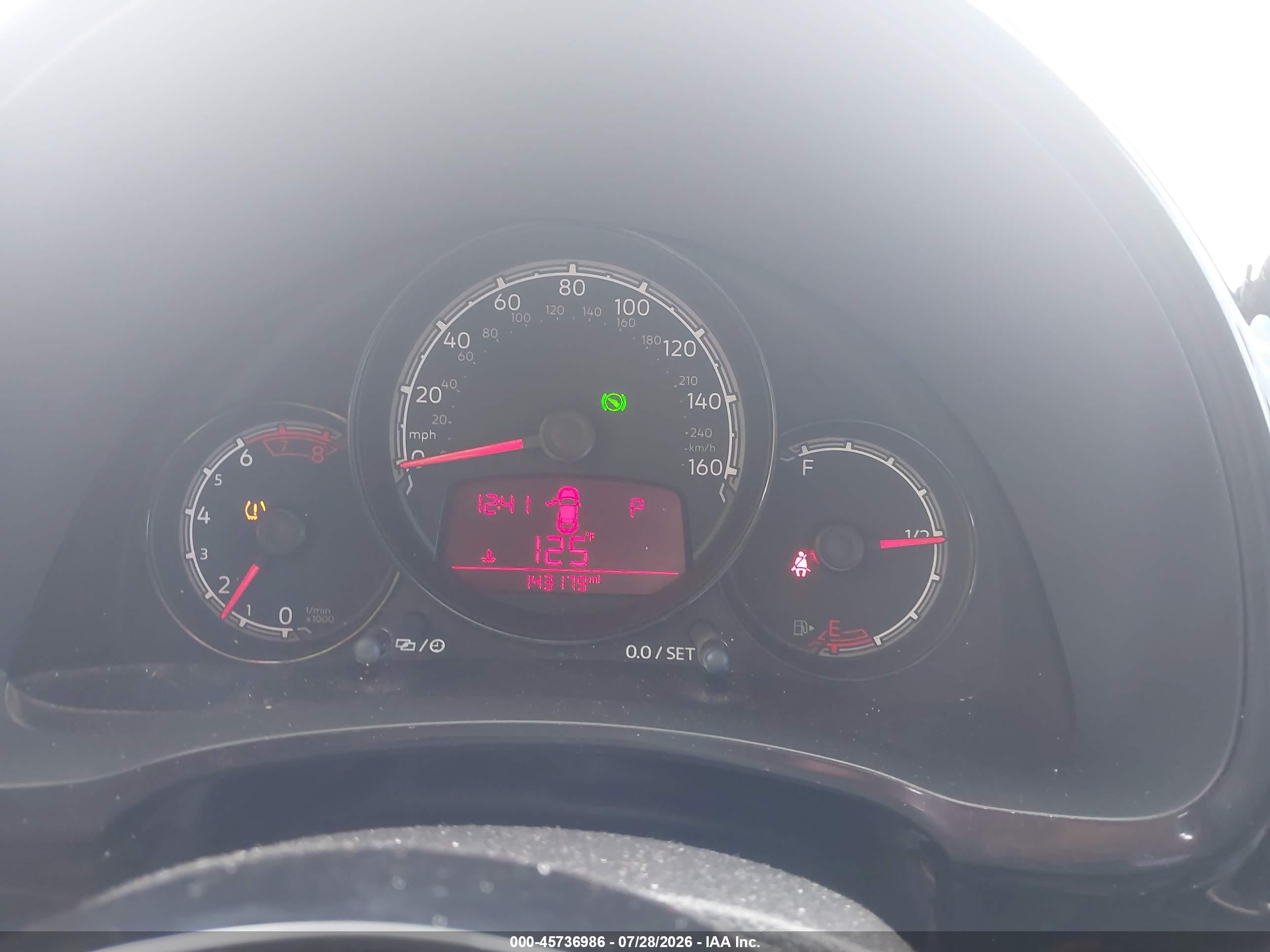 2017 Volkswagen Beetle VIN 3VWF17AT1HM630687 IAAI salvage auction — Hail, Original (Texas), sold $2,550 on 2026-10-05 (photo 7)