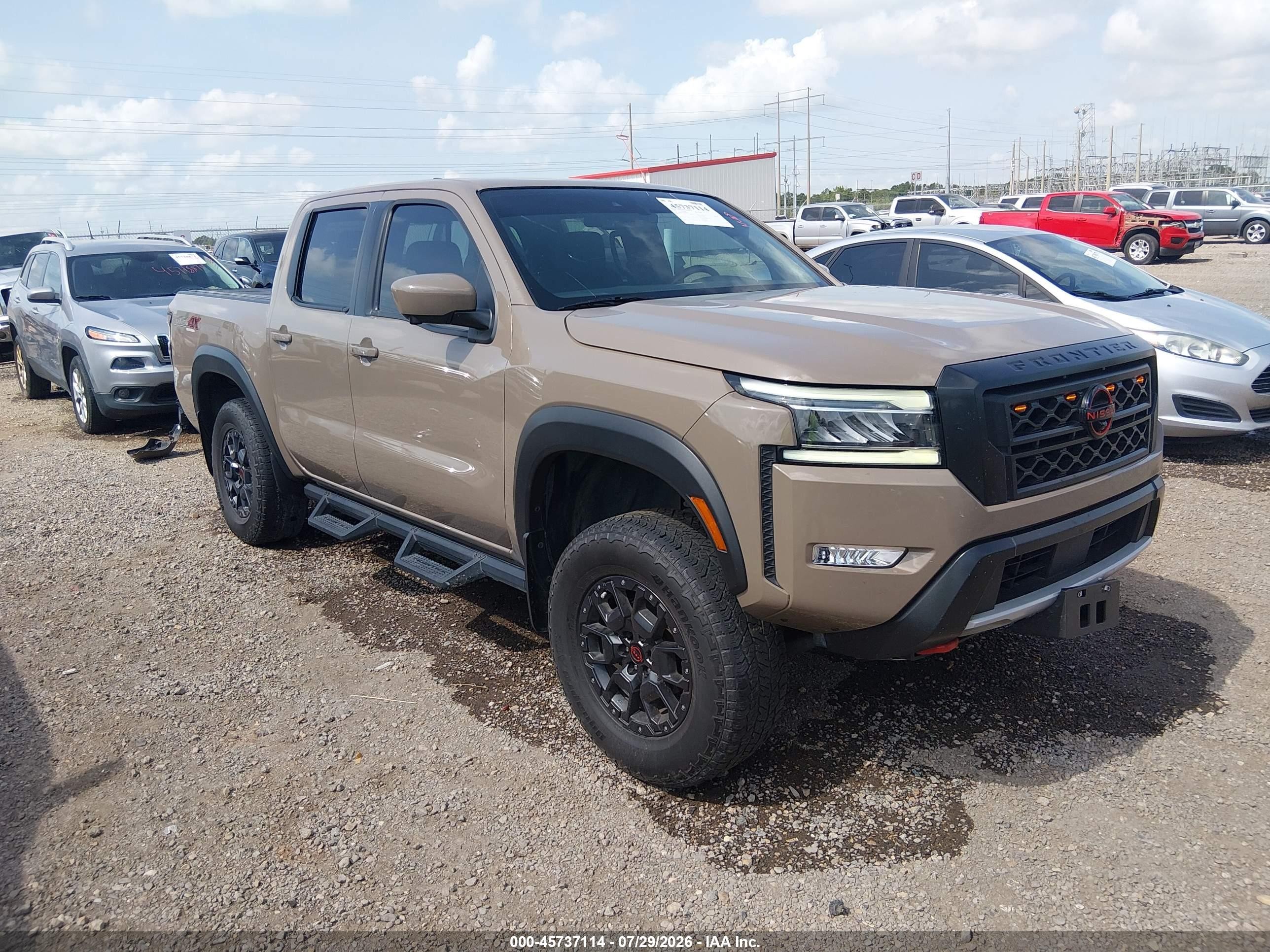 2023 Nissan Frontier VIN 1N6ED1EK1PN603012 — IAAI salvage auction photo