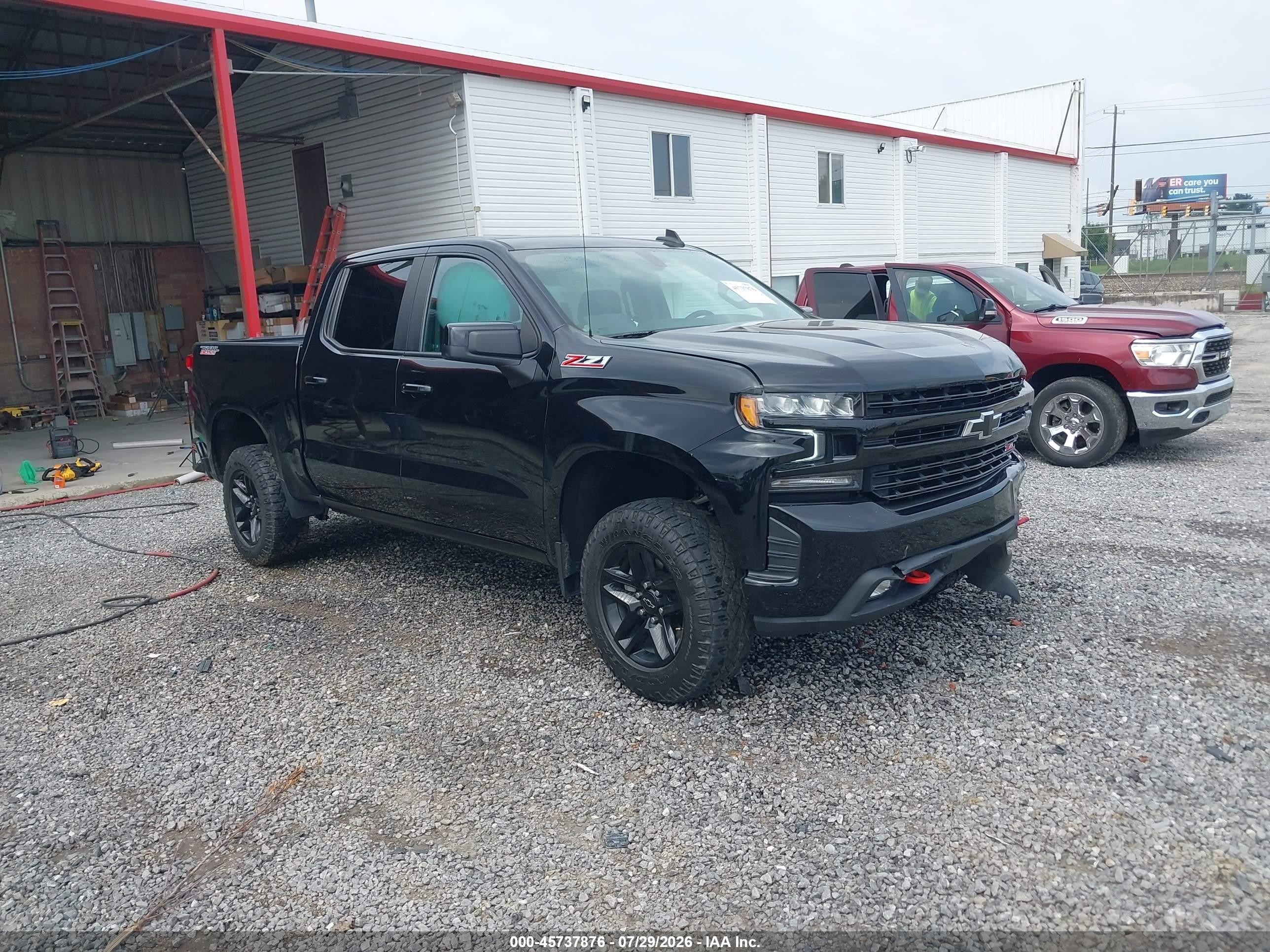 2021 Chevrolet Silverado 1500 VIN 3GCPYFED1MG263749 — IAAI salvage auction photo