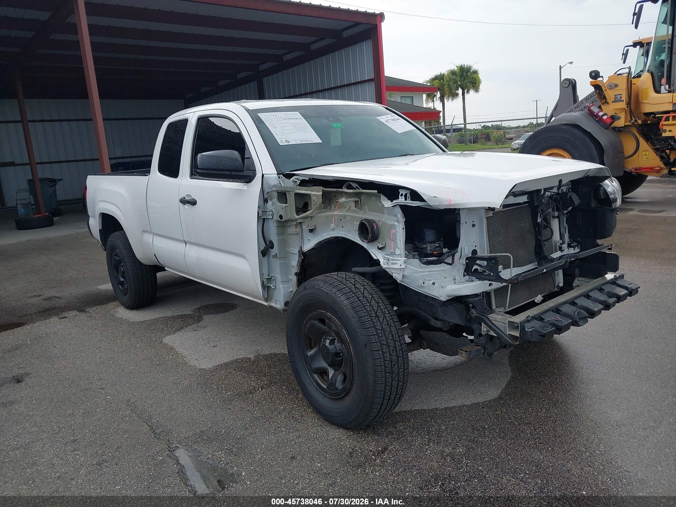 2020 Toyota Tacoma VIN 5TFRX5GNXLX180844 — IAAI salvage auction photo
