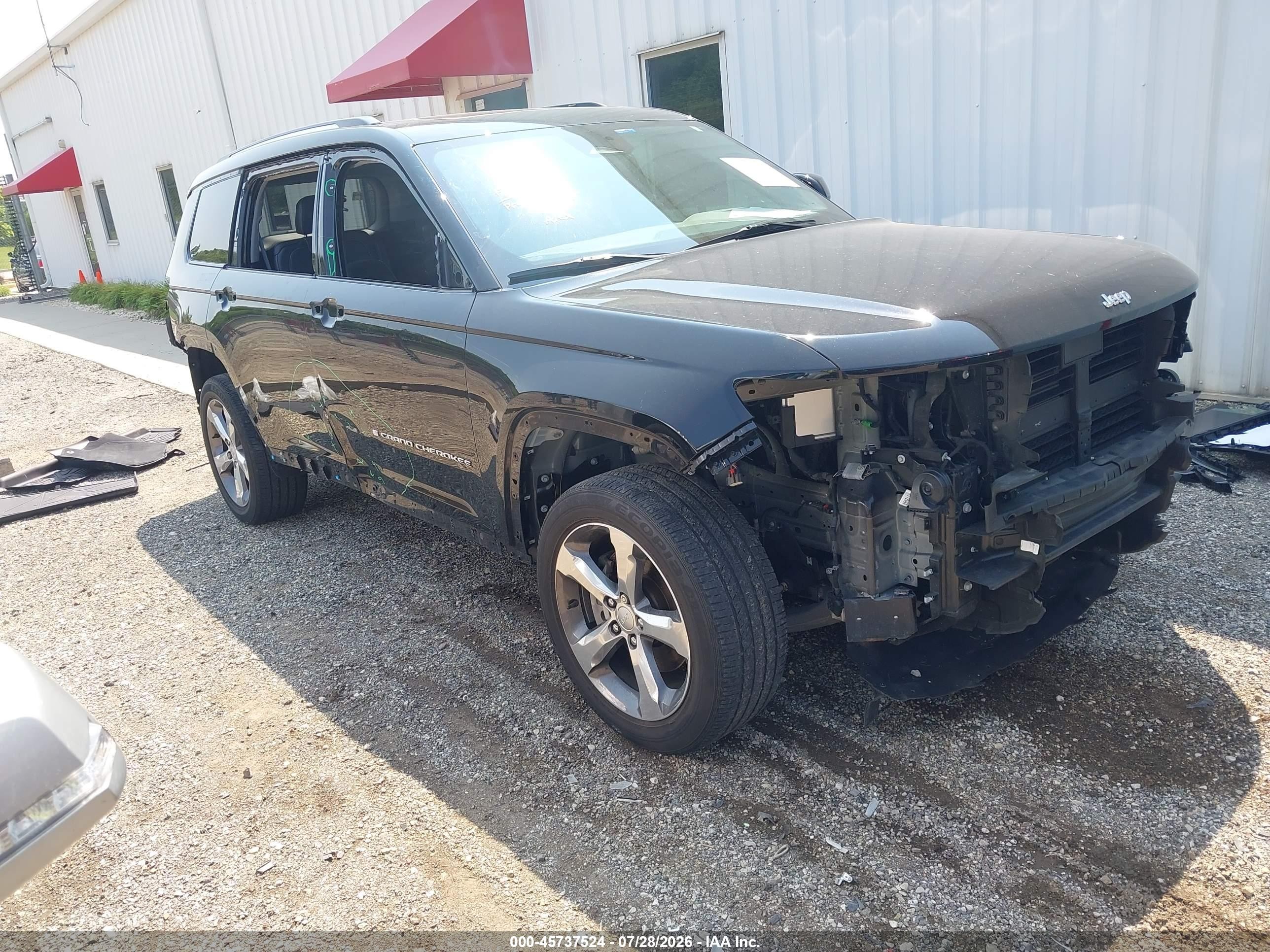 2022 Jeep Grand Cherokee L VIN 1C4RJKBG5N8535067 — IAAI salvage auction photo