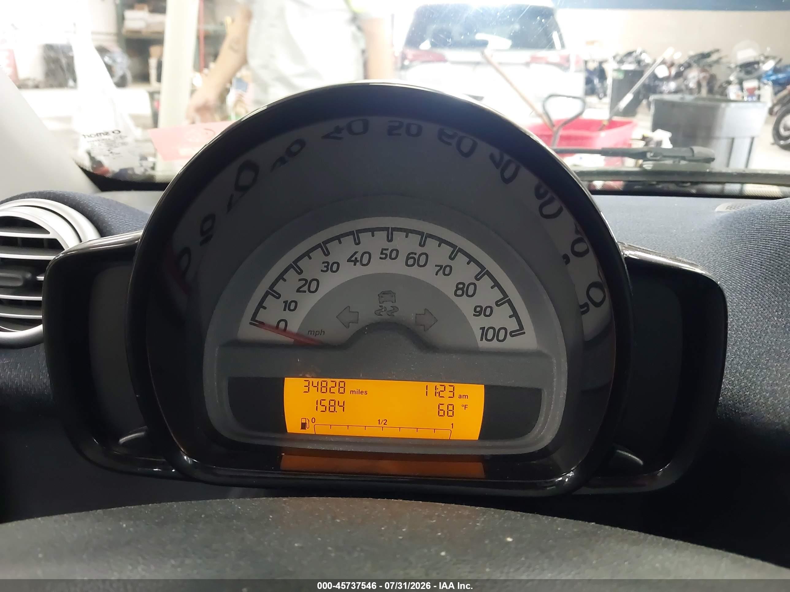 2015 Smart Fortwo VIN WMEEJ3BA6FK805901 IAAI salvage auction — Front End, Salvage (Maine), sold $1,600 on 2026-10-02 (photo 7)