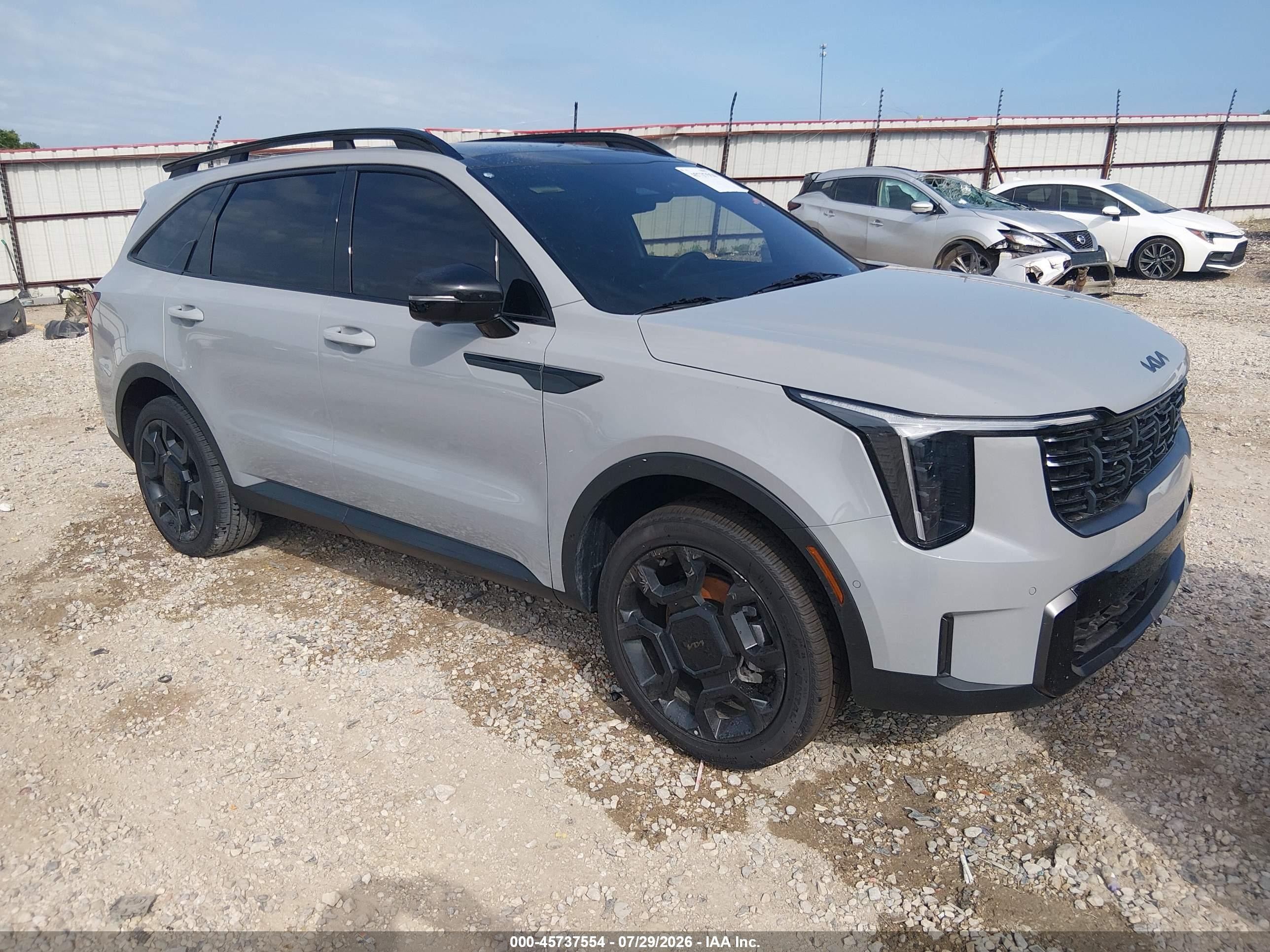 2025 Kia Sorento VIN 5XYRKDJF9SG391755 — IAAI salvage auction photo