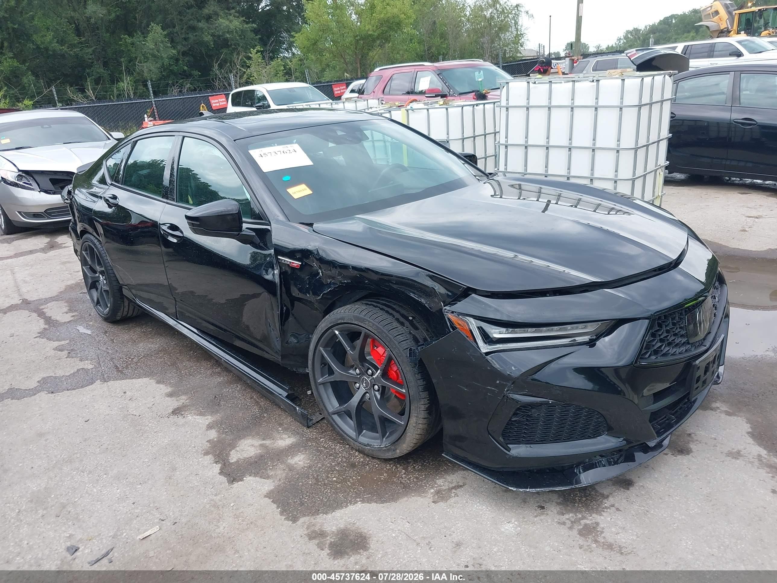 2023 Acura TLX VIN 19UUB7F94PA001653 — IAAI salvage auction photo