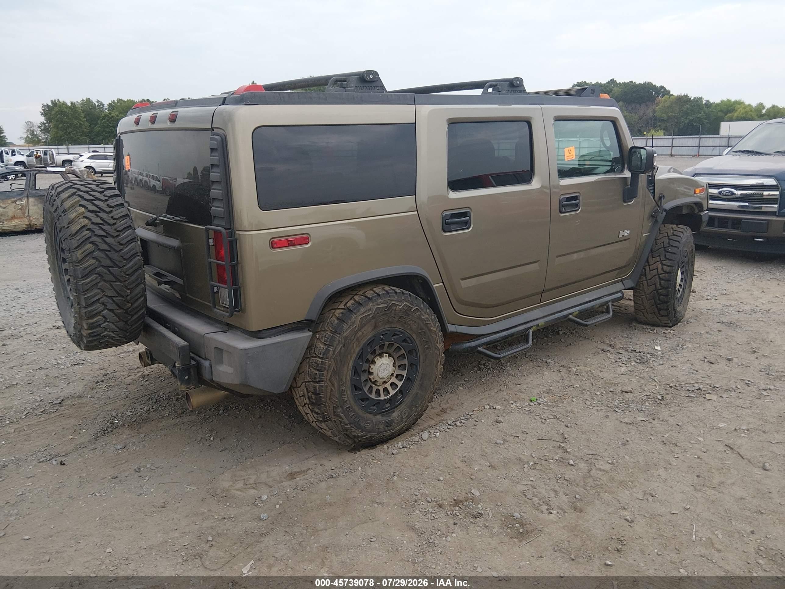 2005 Hummer H2 VIN 5GRGN23U35H106329 IAAI salvage auction — Electrical, Clear (Arkansas), sold $4,050 on 2026-09-10 (photo 4)