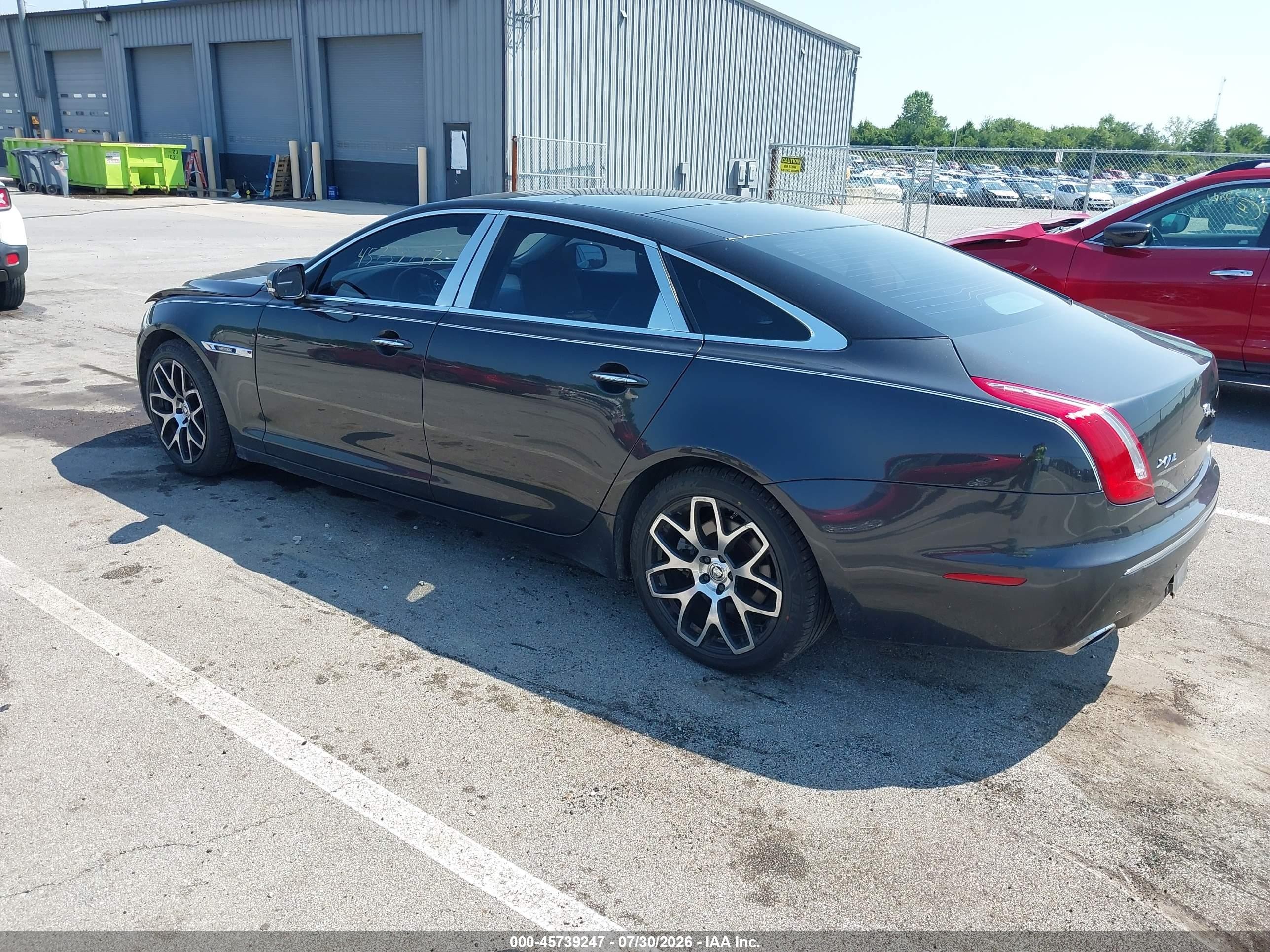2012 Jaguar Xj series VIN SAJWA2GB0CLV39345 IAAI salvage auction — Front End, Clear (Indiana), sold $1,650 on 2026-09-13 (photo 3)