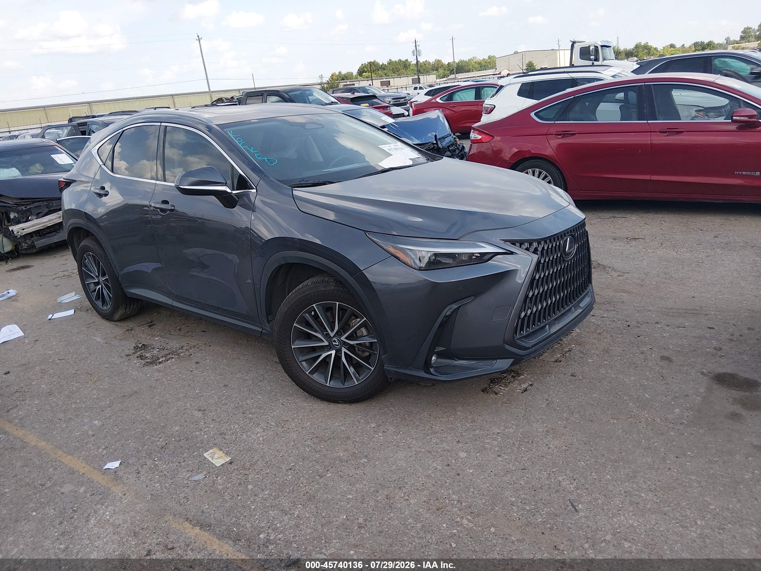 2024 Lexus NX 250 VIN 2T2GDCAZ0RC006283 — IAAI salvage auction photo