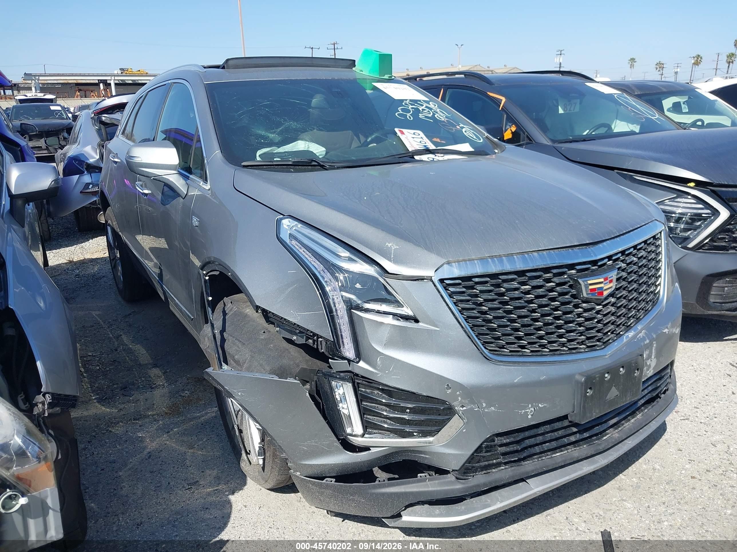 2024 Cadillac XT5 VIN 1GYKNCR48RZ711479 — IAAI salvage auction photo