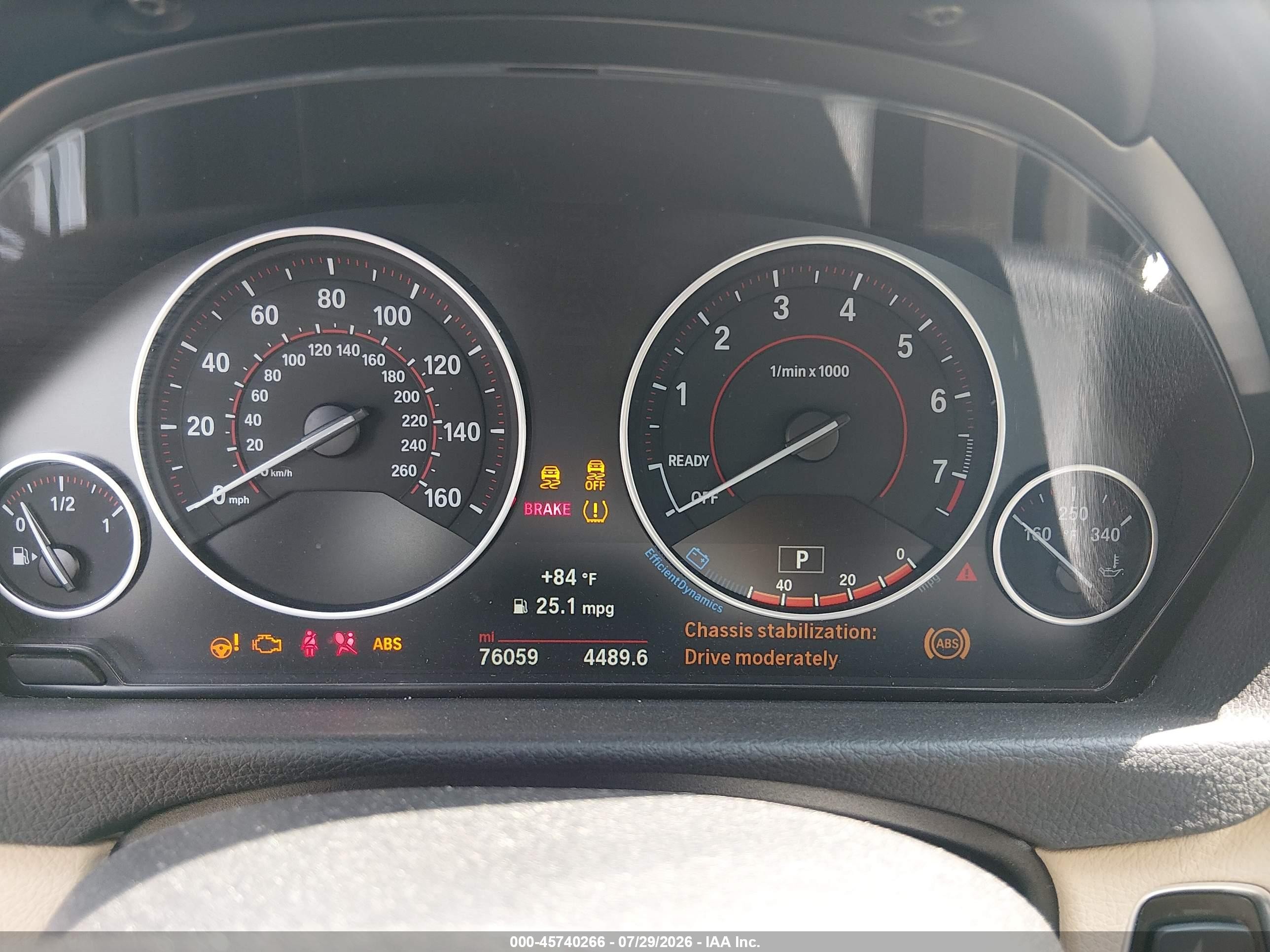 2018 BMW 3er VIN WBA8B9G55JNU99219 IAAI salvage auction — Rear End, Salvage (New Jersey), sold $4,550 on 2026-10-03 (photo 7)